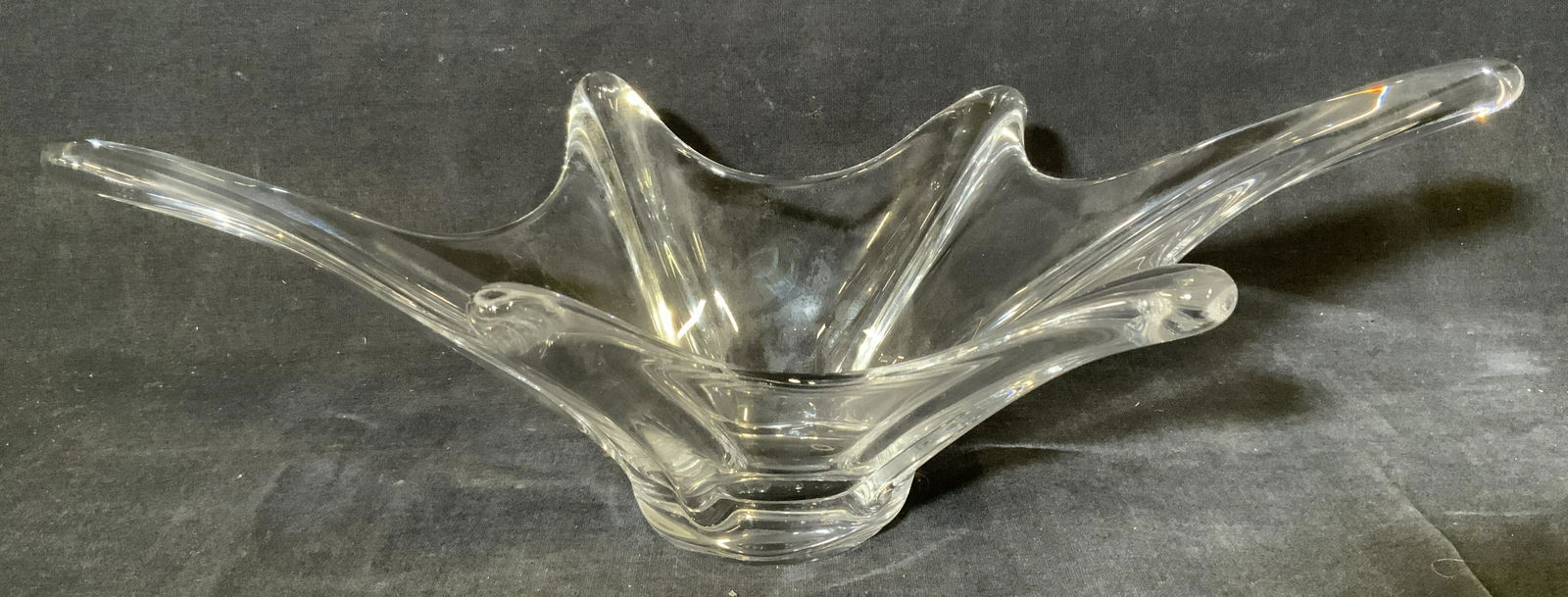 COFRAC Crystal Art Glass Bowl (1 of 7)