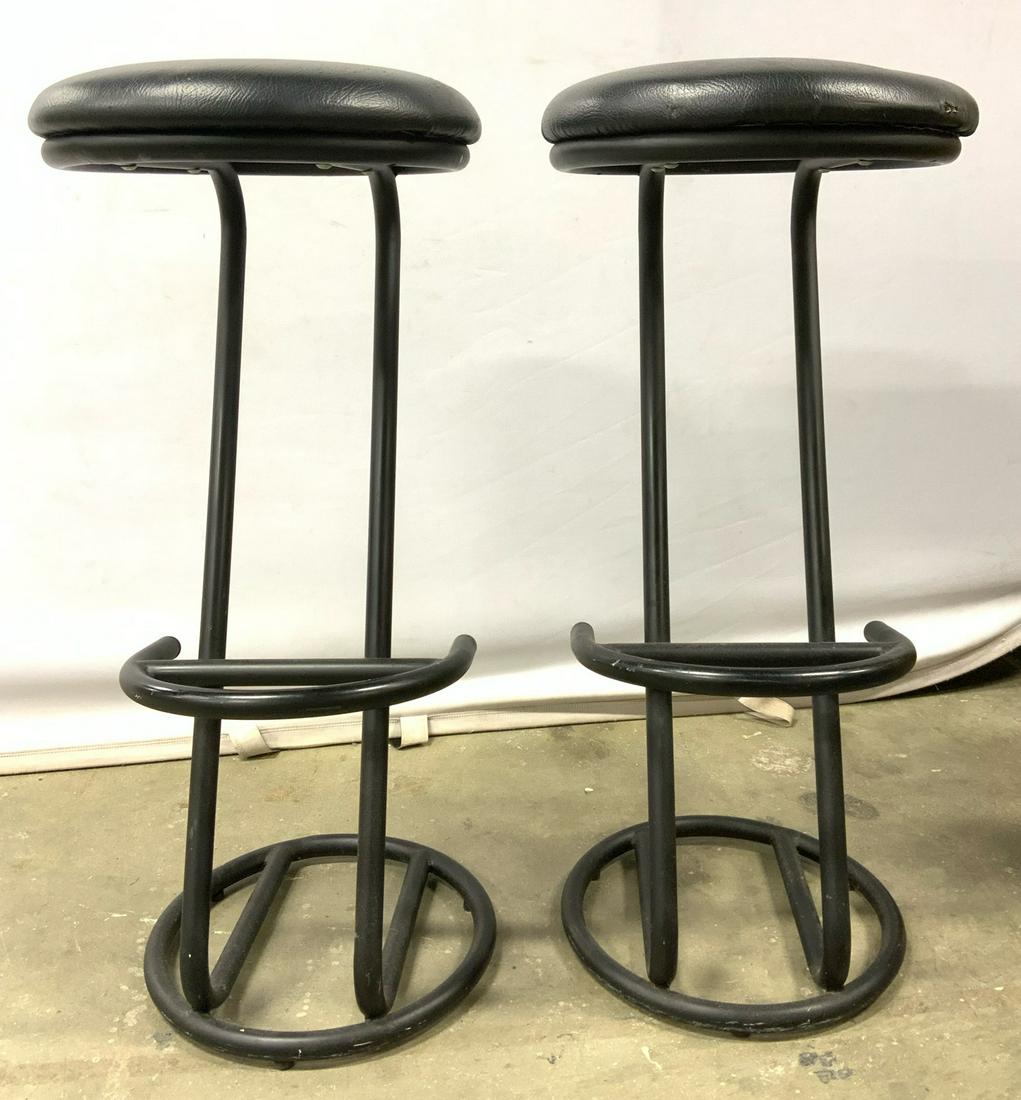 Pair Black Stools (1 of 12)