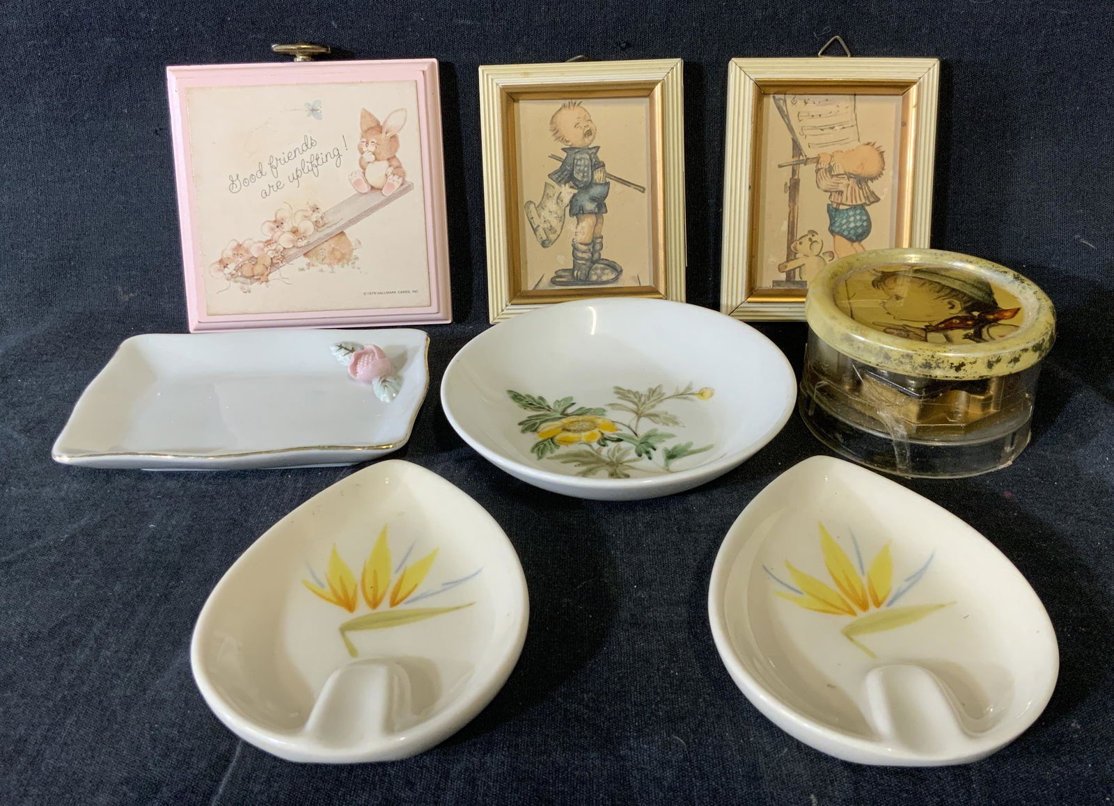 Lot of 8 Hummel Collectibles and Trinket Dishes (1 of 6)
