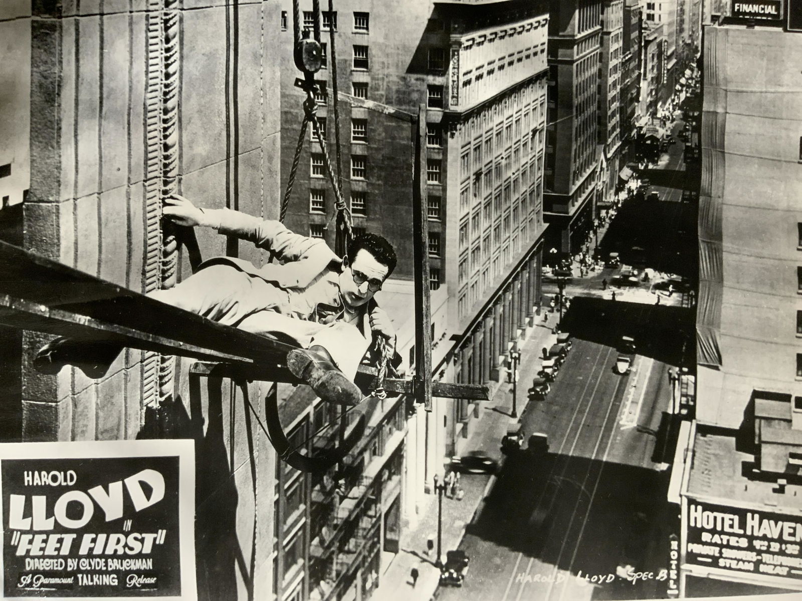 Harold Lloyd Feet First Photograph (1 of 5)