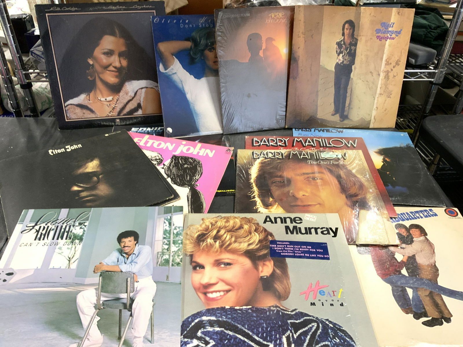 Collectible E.John, ONJ, B Manilow, more Albums (1 of 8)
