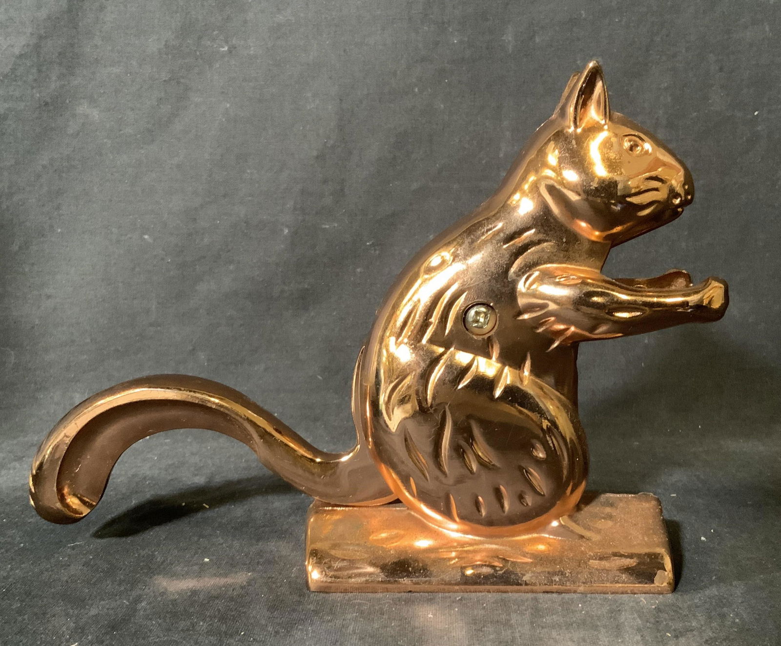 ANTHROPOLOGIE Metal Squirrel Nut Cracker (1 of 6)