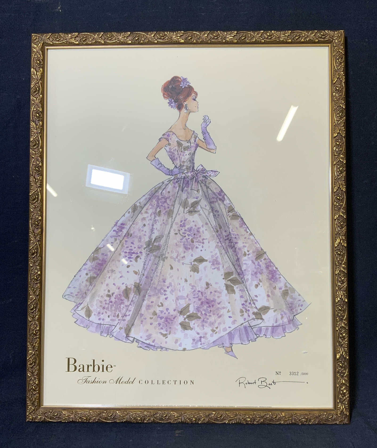 ROBERT BEST Violette Offset Lithograph (1 of 7)