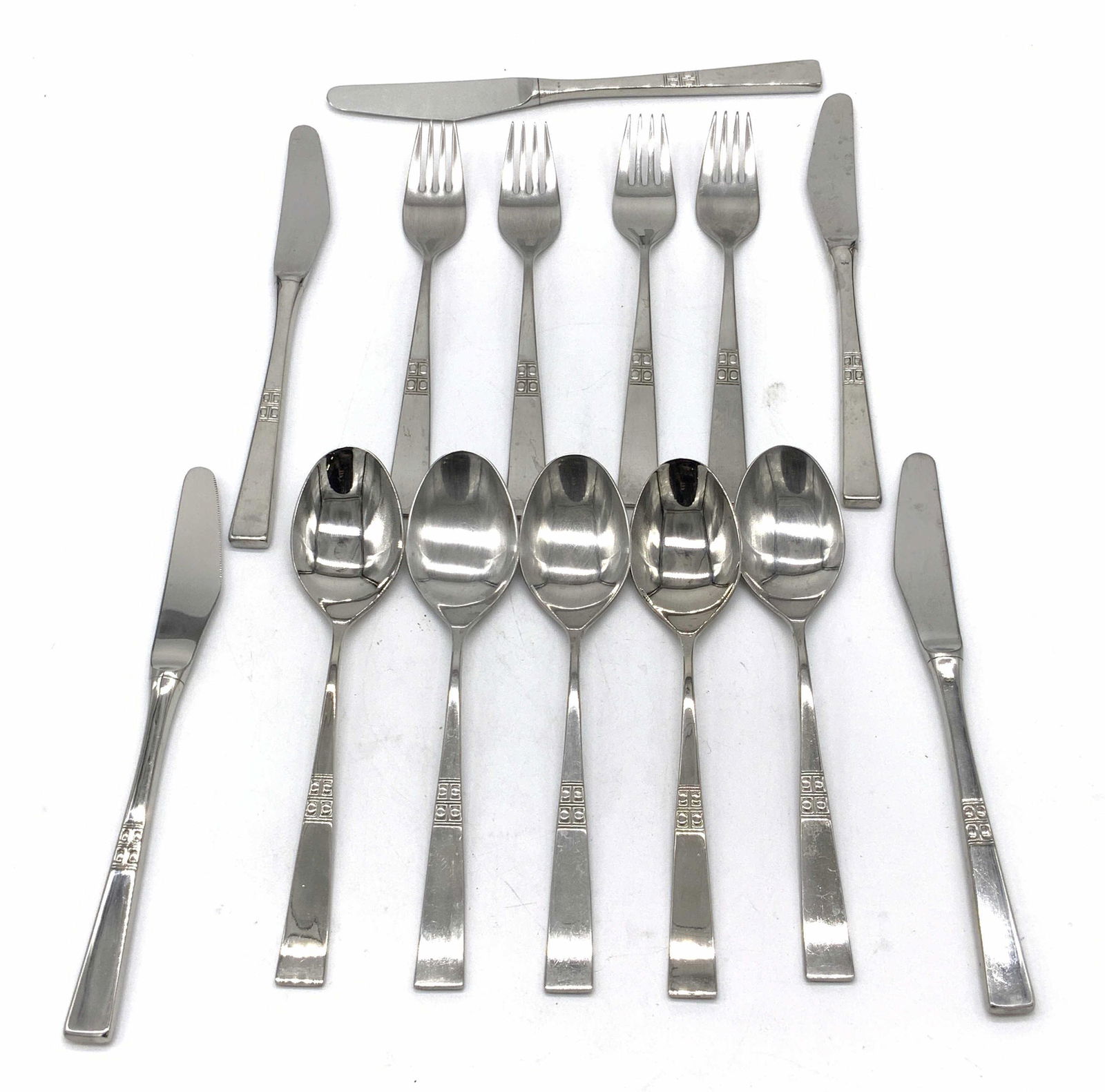 Set 14 Vintage RIBERA Silverware, Original Box (1 of 11)