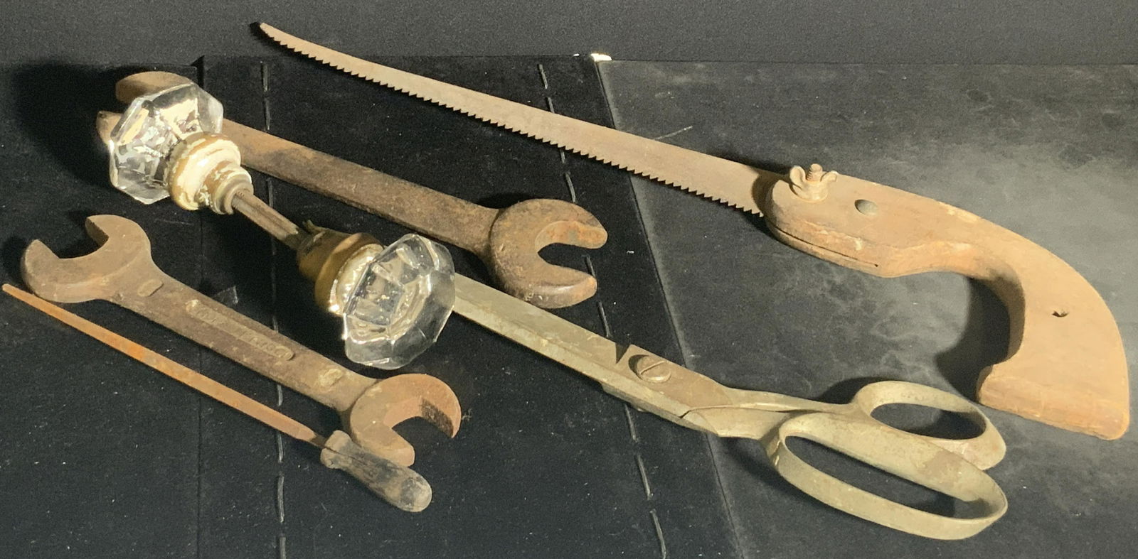 Lot 6 Antique Collectible Tools & Door Handle (1 of 10)