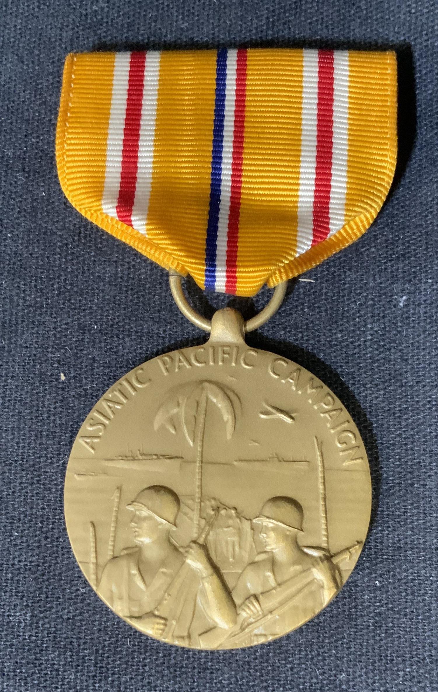 US Navy Asiatic Pacific Campaign Medal (1 of 5)