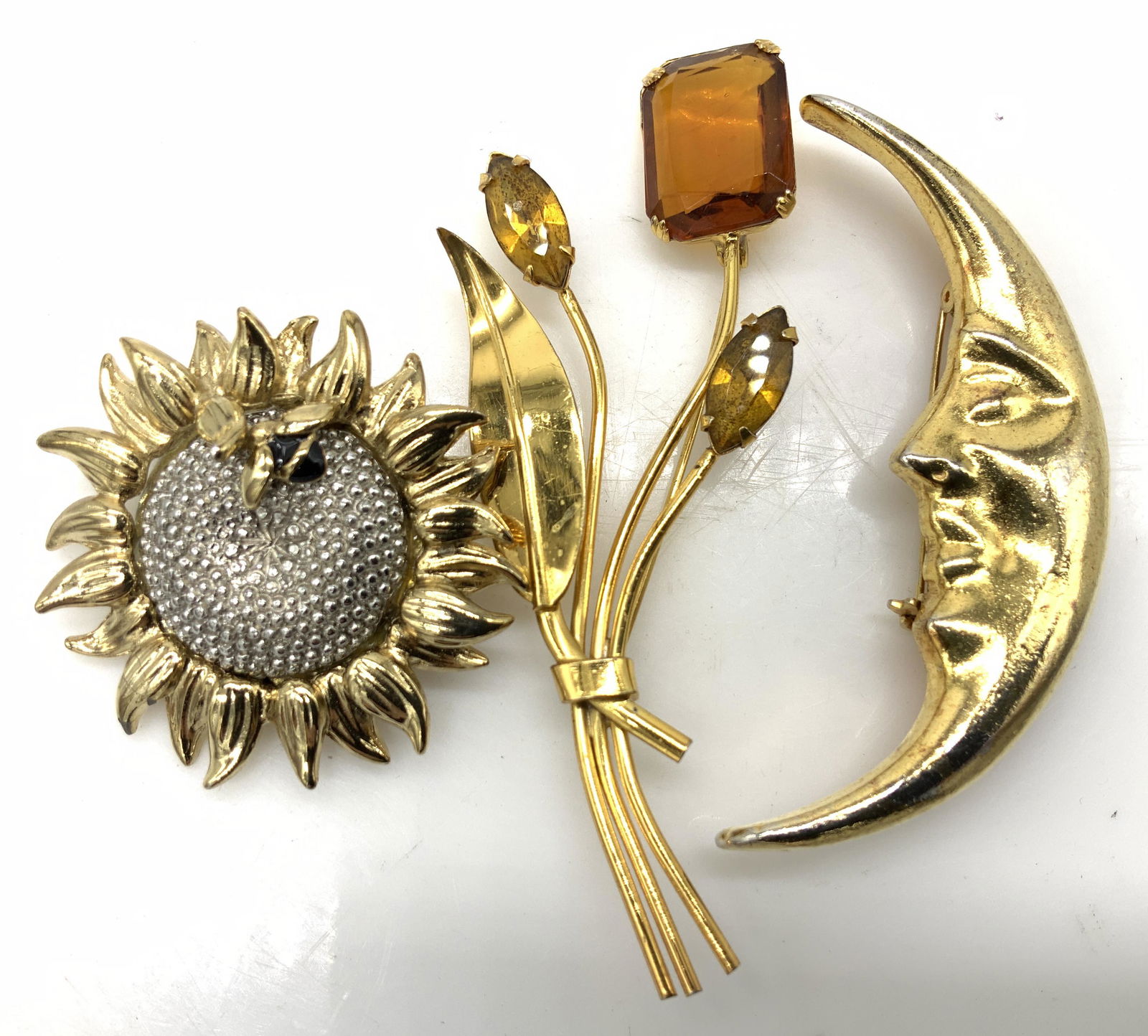 Jaded, Coro Sterling, LC Statement Brooches (1 of 7)