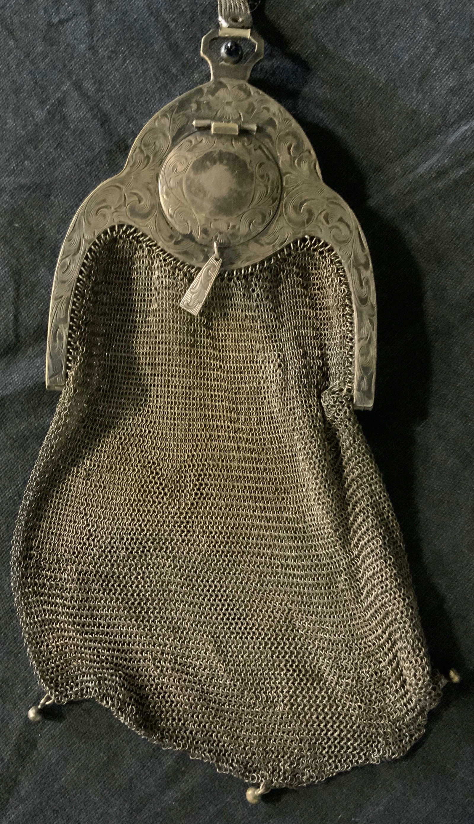Vintage Piccadilly Soldered Mesh Purse (1 of 3)