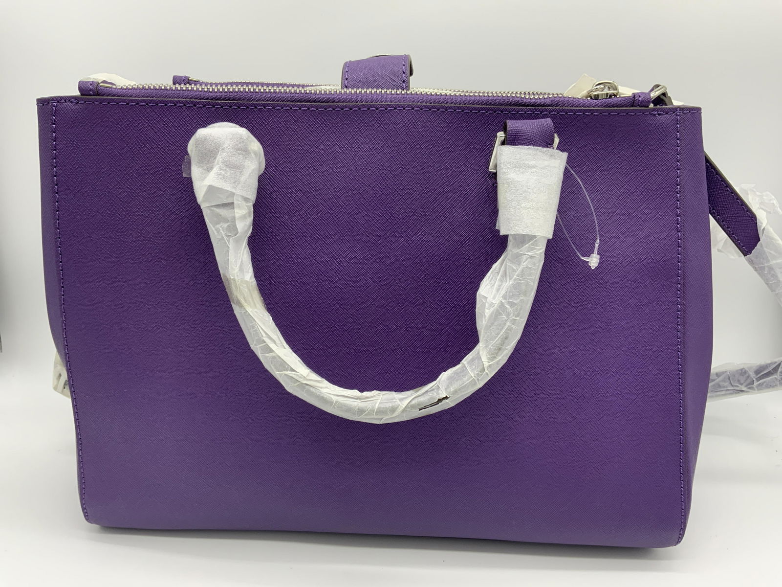 MICHAEL KORS Leather Top Handle Handbag (1 of 8)