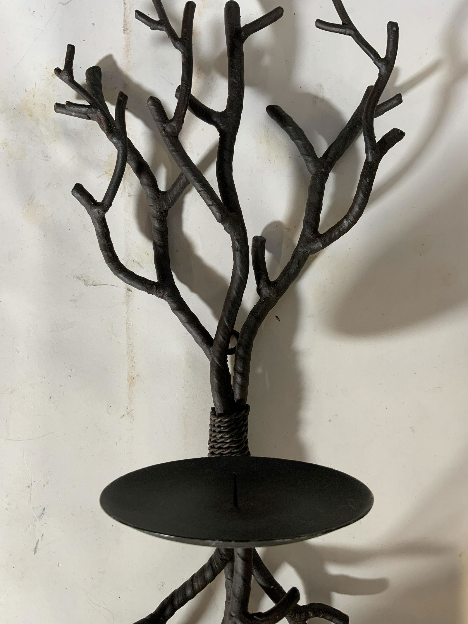 CRATE AND BARREL Metal Wall Candle Holder (1 of 5)