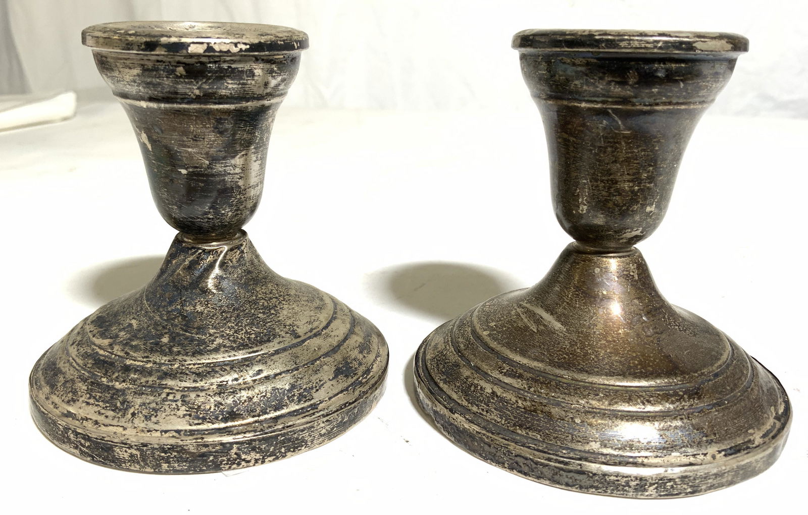 Pair Weighted Sterling Candlesticks (1 of 7)