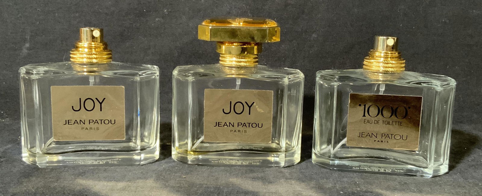 Lot 3 JEAN PATOU Perfume Bottles (1 of 5)