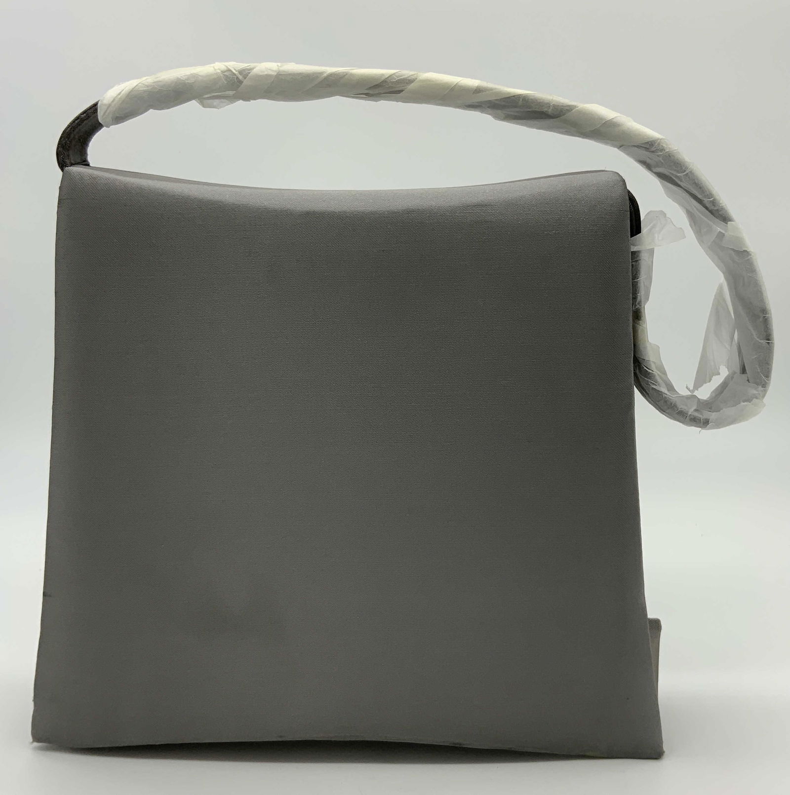 Gray Satin Women’s Handbag (1 of 6)