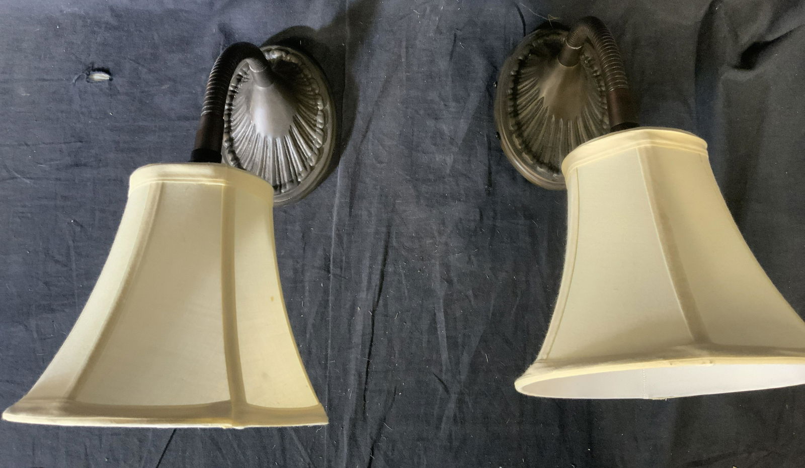 Pair Metal Adjustable Wall Sconces (1 of 6)