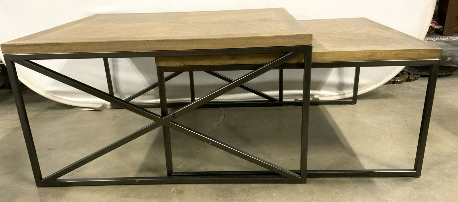 Lot 2 Nesting Coffee Tables (1 of 8)