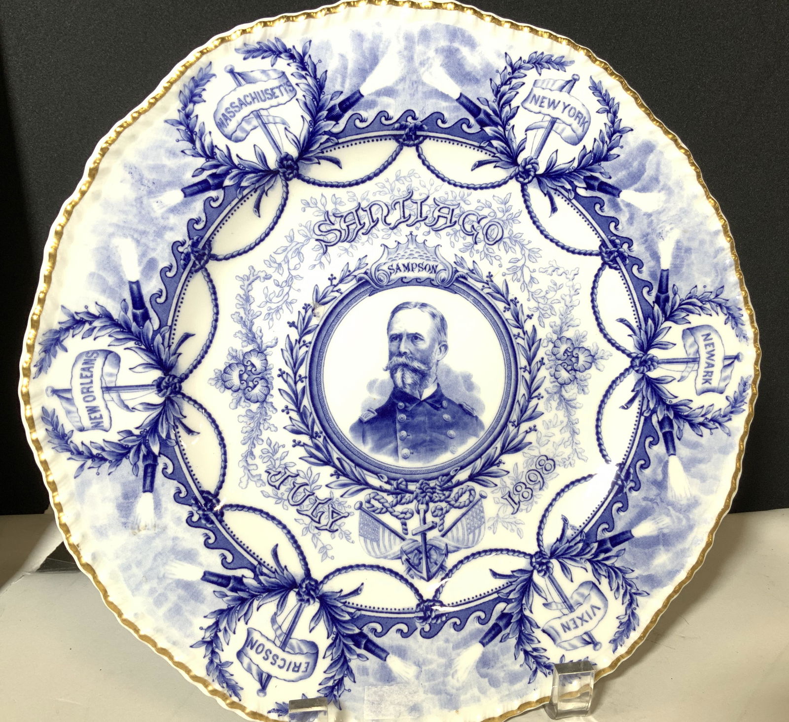 COALPORT England Porcelain ‘Santiago’ Sampson (1 of 6)