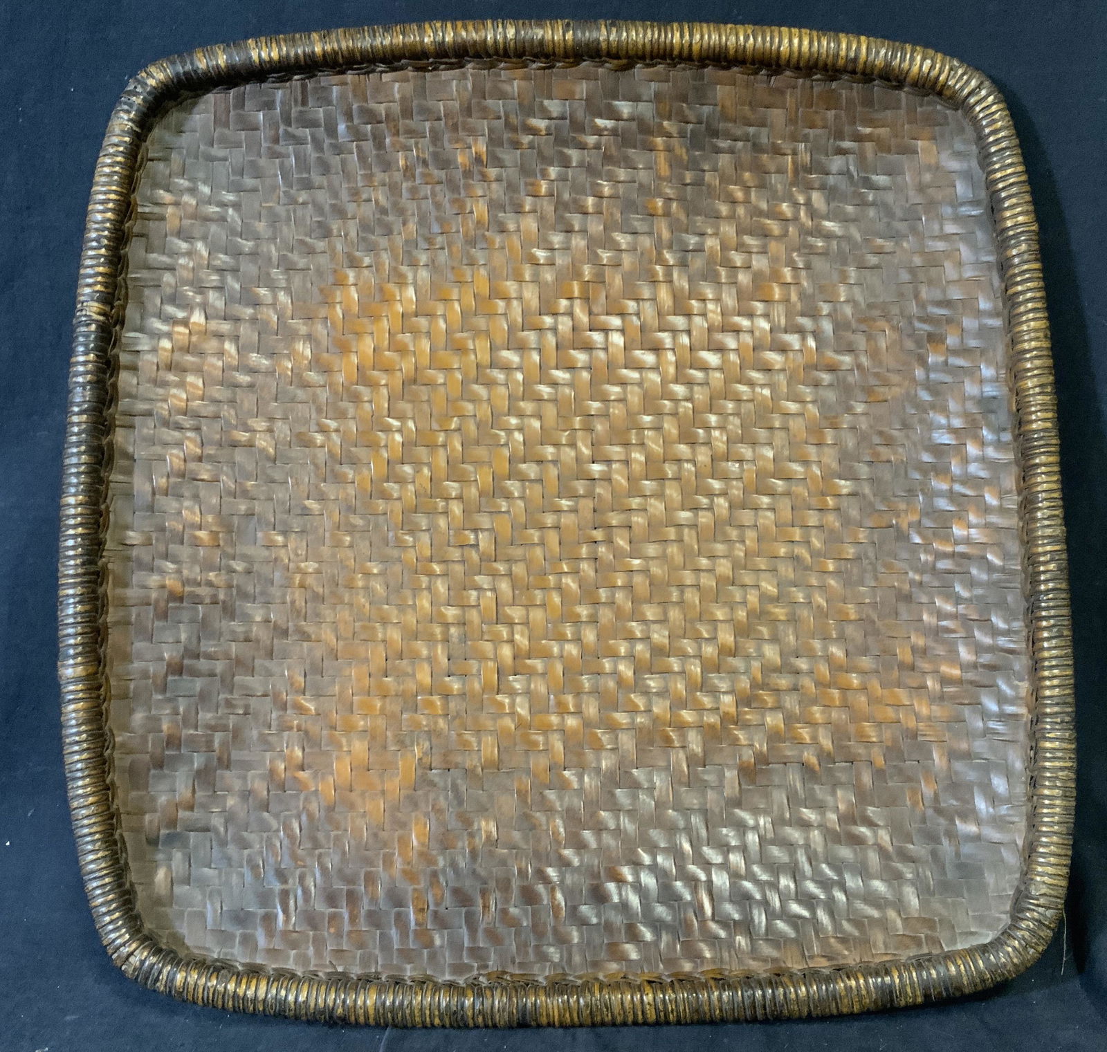 Large Decorative Wicker Basket (1 of 5)