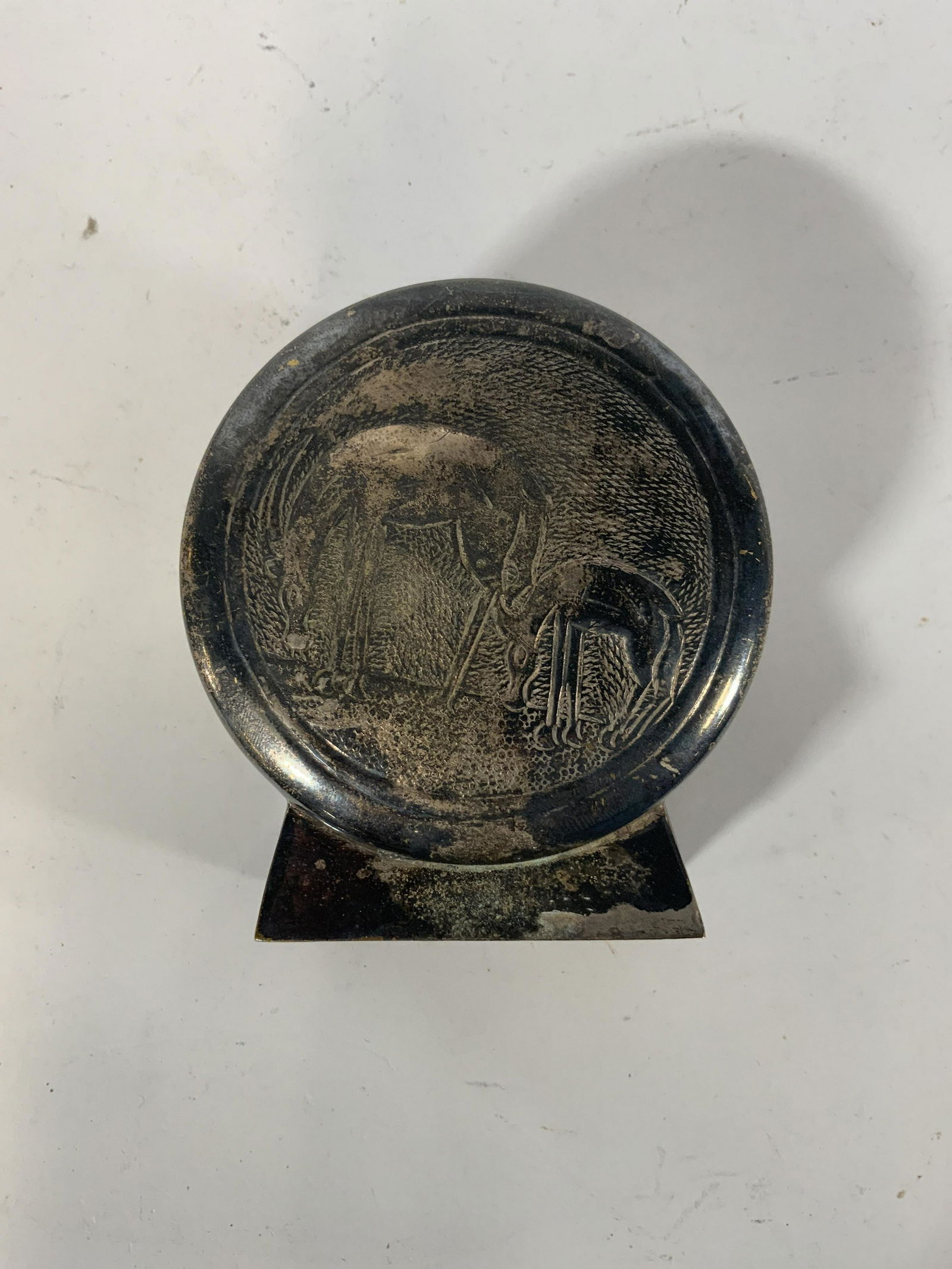 Antique Silver Plated Vessel (1 of 6)