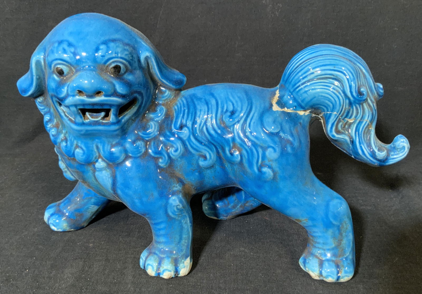 Ceramic Foo Dog Sculpture (1 of 6)