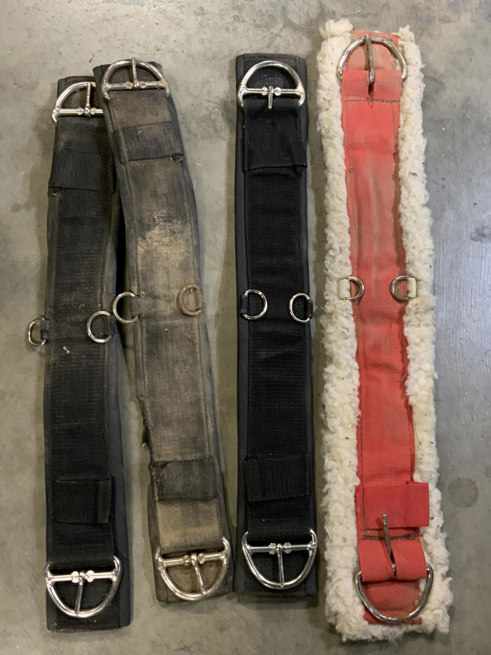 Grp 4 Collectible Horse Neoprene/Shearling Girths (1 of 8)