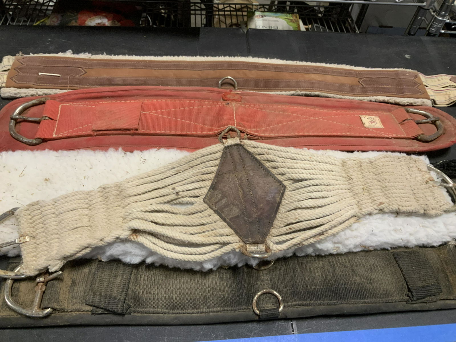 Collectible Grp 5 Horse Girths, Cinches (1 of 11)