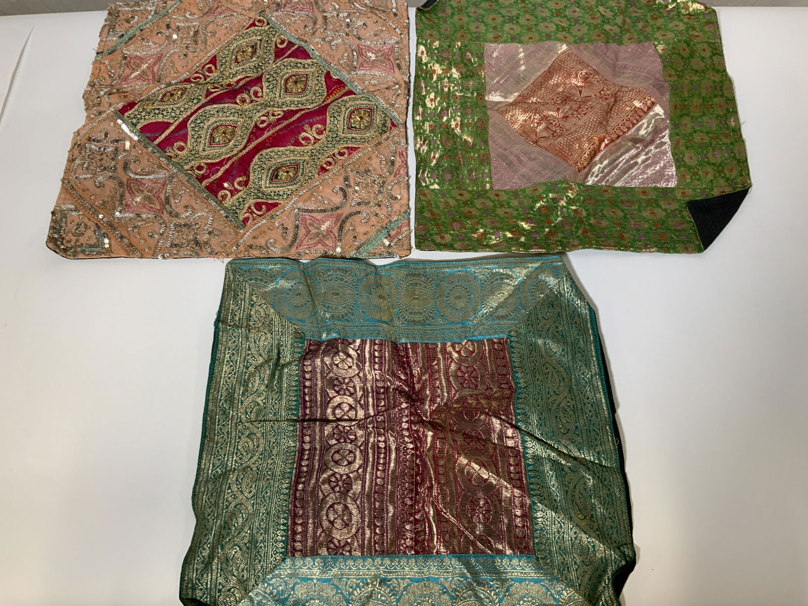 Lot 3 South Asian Style Pillow Covers (1 of 4)