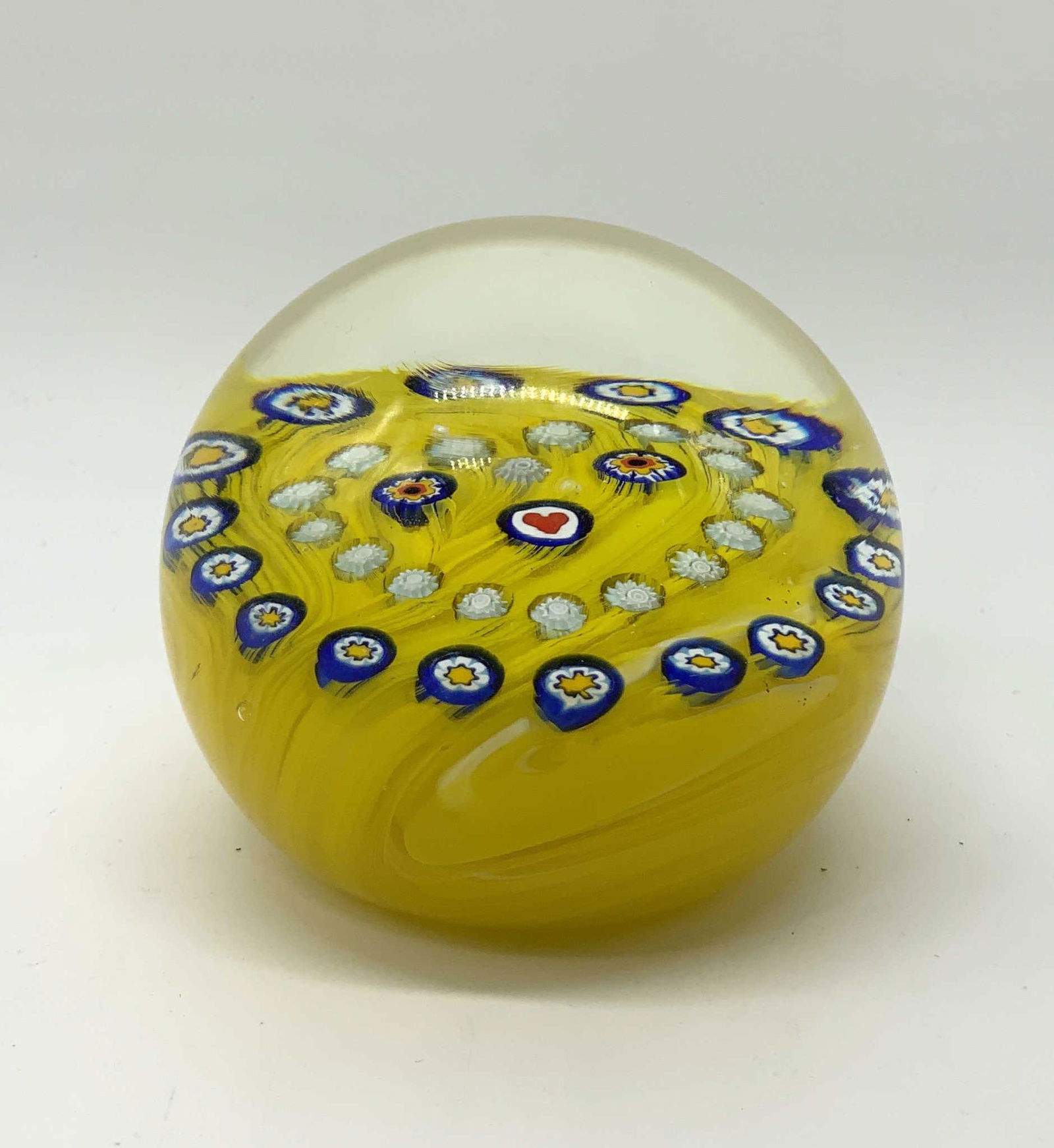 Vintage GENTILE Glass Paperweight (1 of 5)