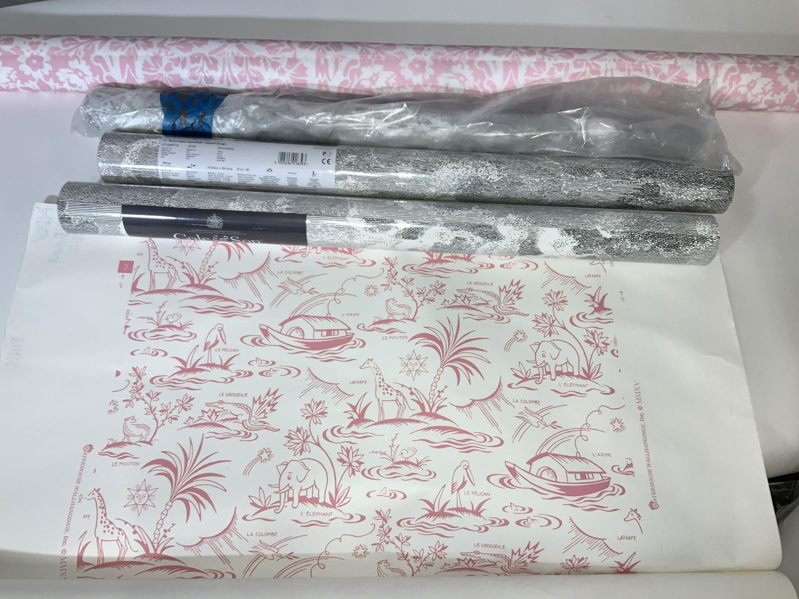 Lot 8 New & Used Designer Wall Paper (1 of 9)