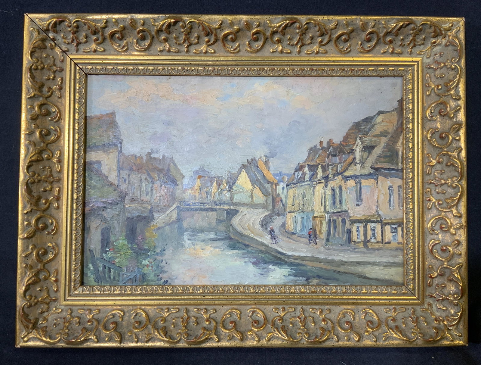 ERNEST PERNELLE Signed Oil on Board: ERNEST PERNELLE (1861-1950) Signed Oil on Board, signature to lower left covered by frame, signature to reverse reads ‘E PERNELLE’, inscriptions to reverse in French, date reads ‘15 Juin 1937’