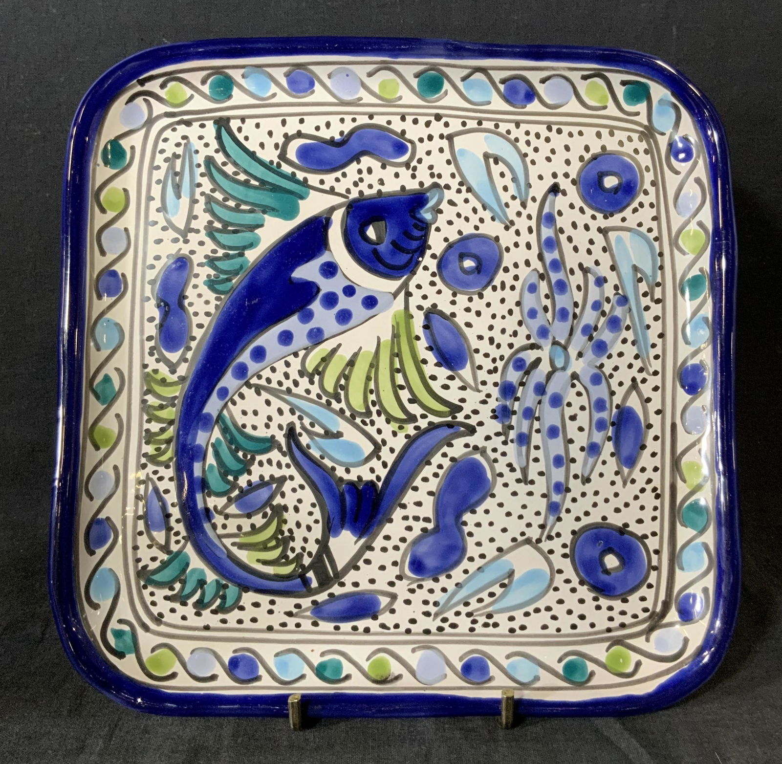 LE SOUK TUNISIA Ceramic Plate (1 of 5)