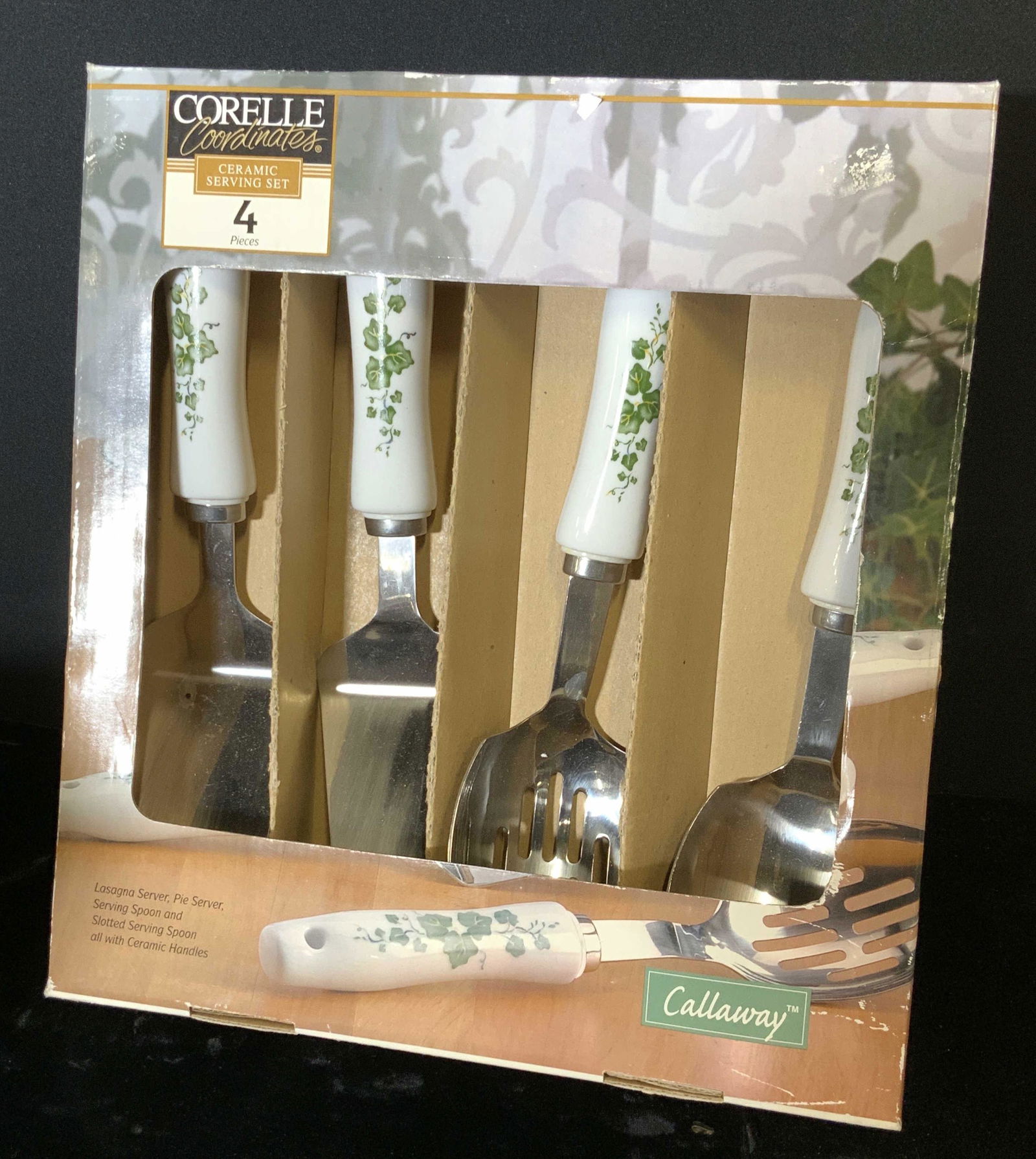 CORELLE Ceramic Flatware Serving Set 4 (1 of 8)