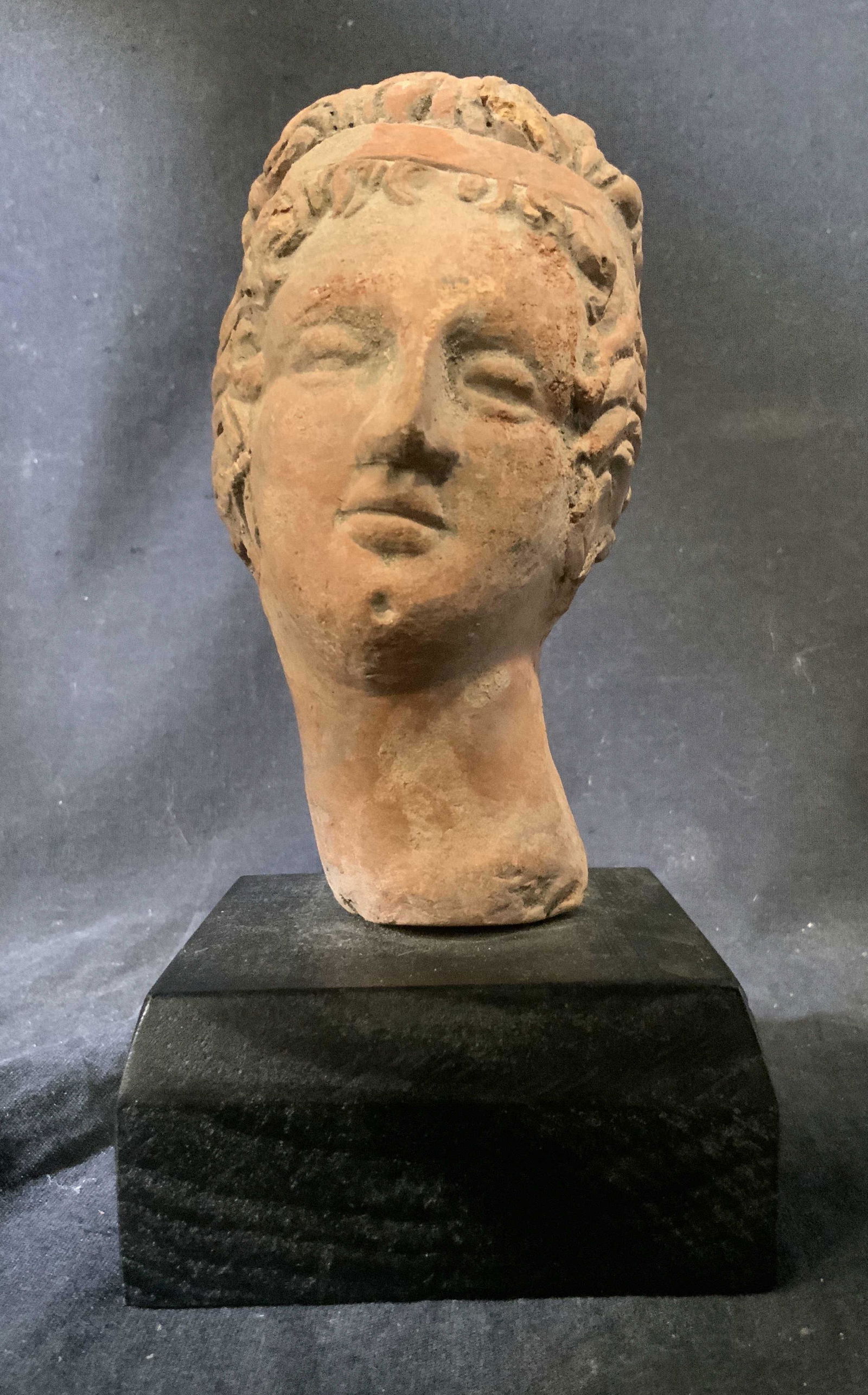 Terracotta Greco Roman Style Sculpture (1 of 6)