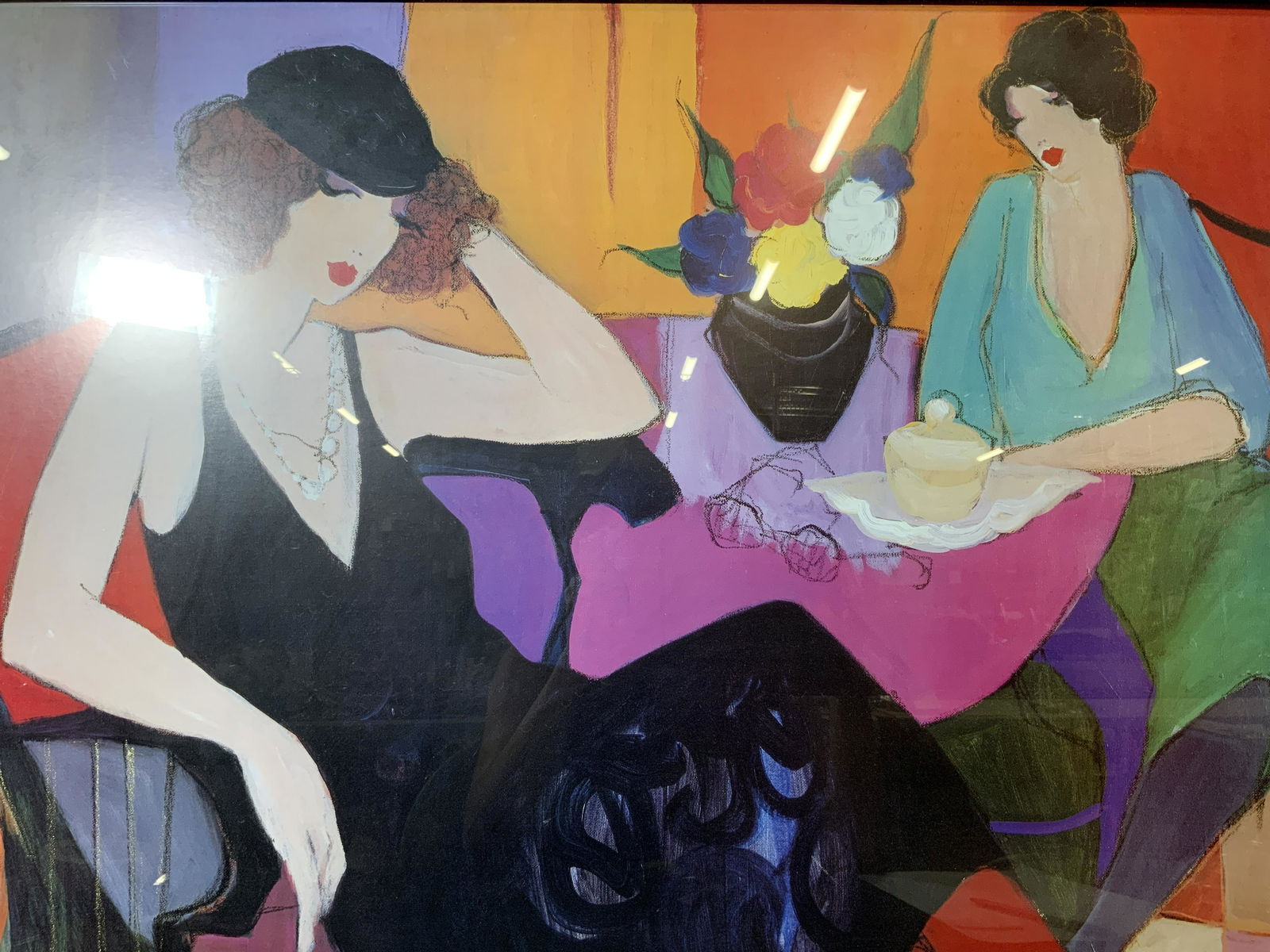 ITZCHAK TARKAY Maria & Susie Offset Lithograph (1 of 7)