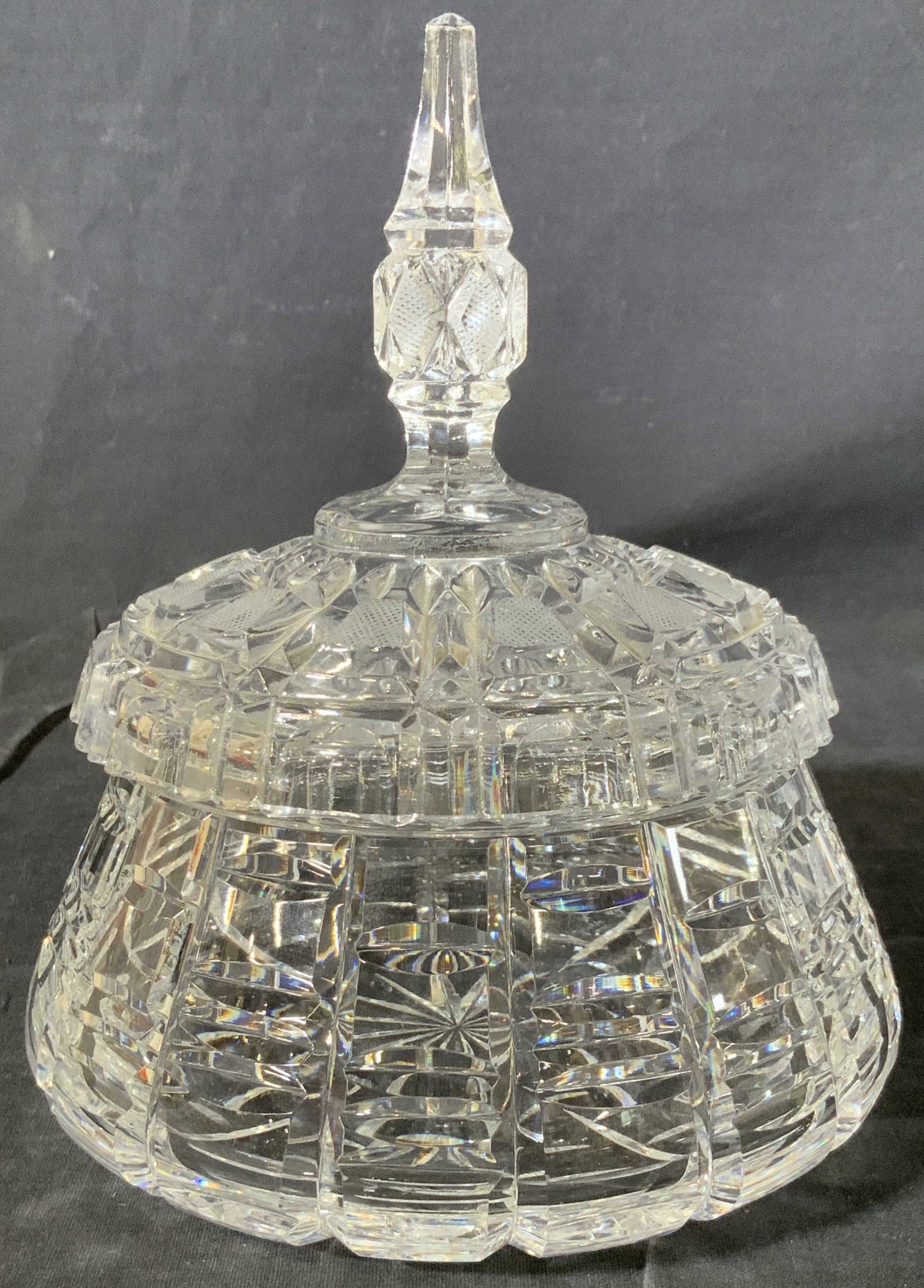 WATERFORD Vintage Cut Crystal Vessel (1 of 7)