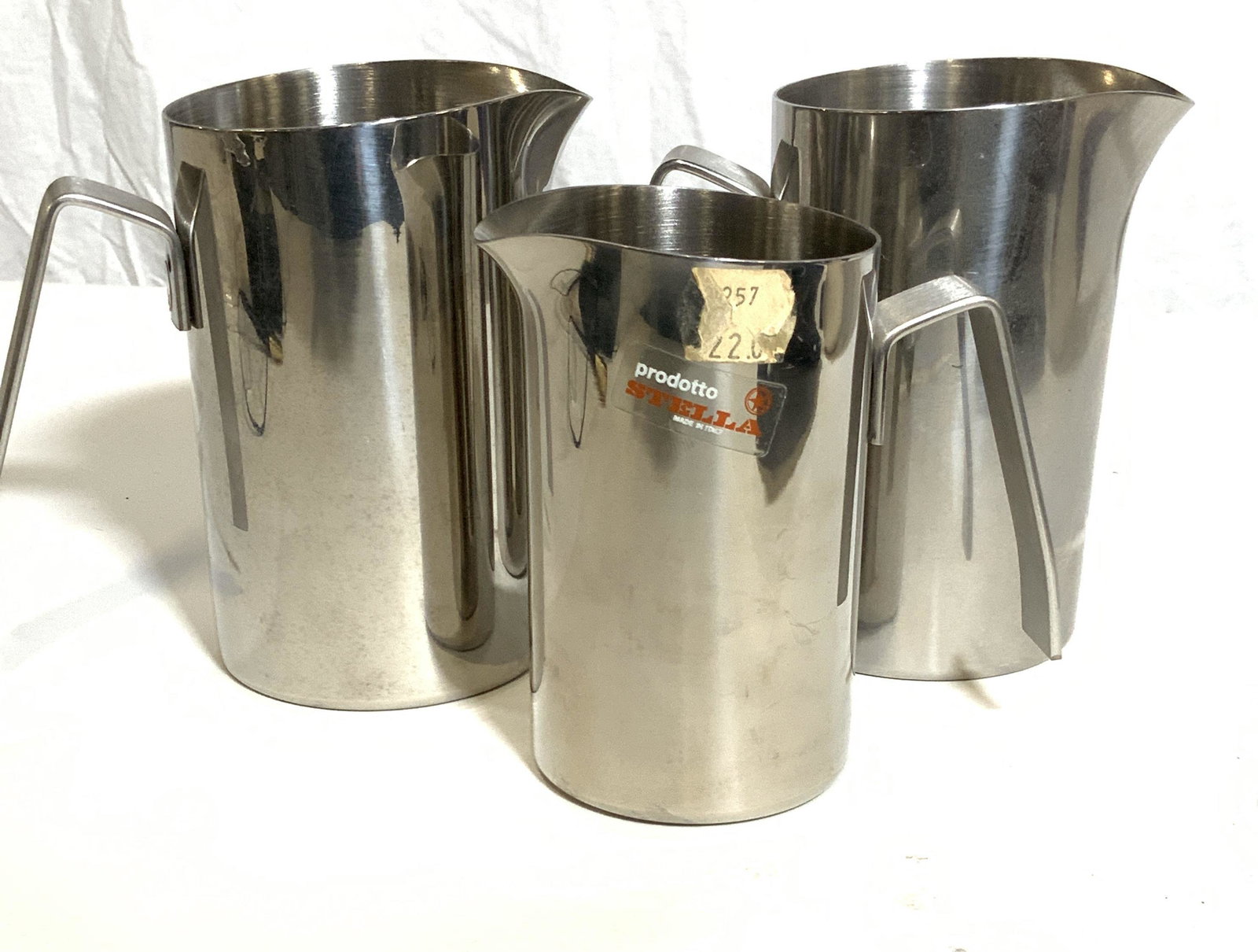 Grp 3 Stainless Steel STELLA Barista Frothers, IT (1 of 6)