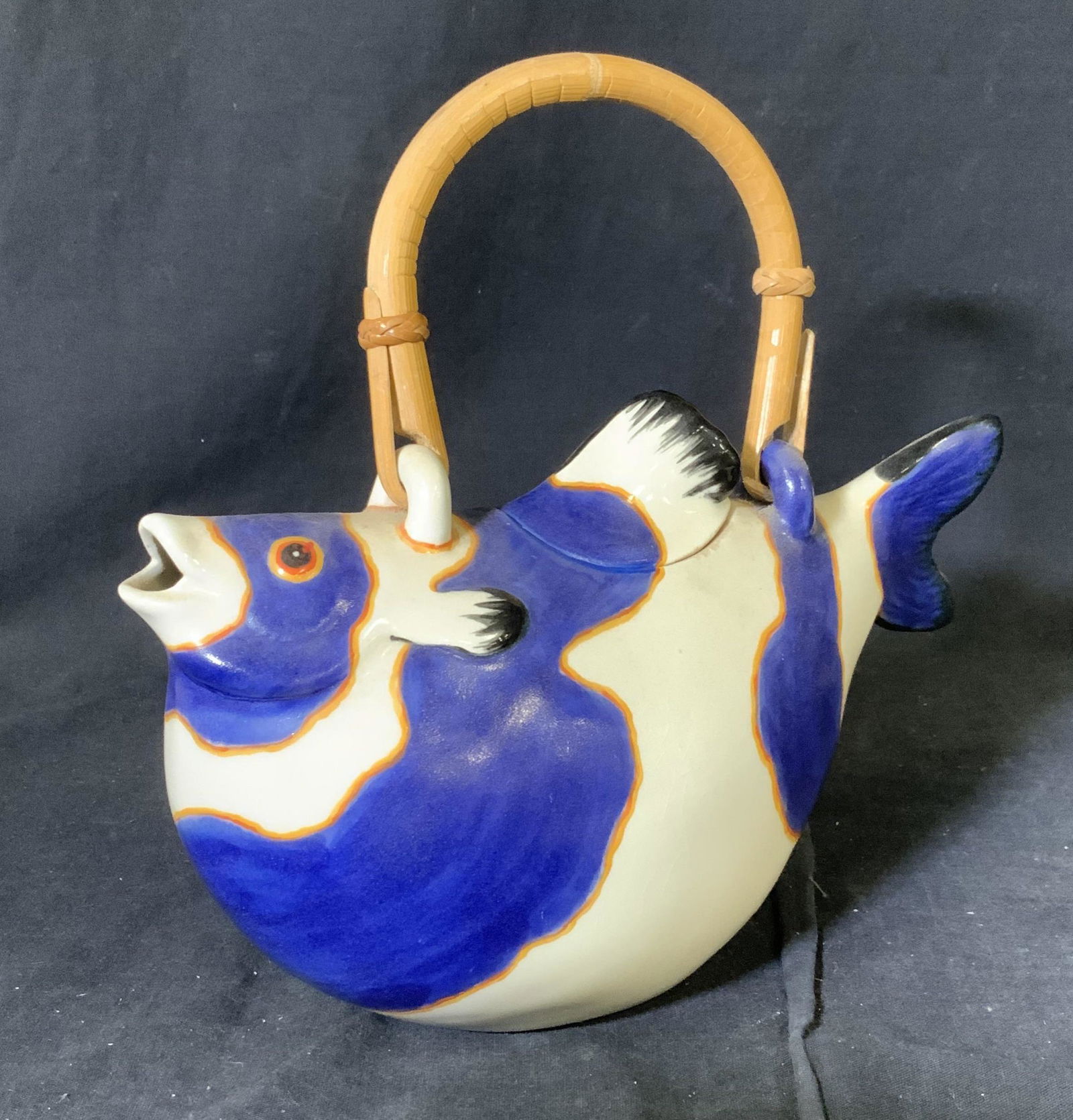 Ceramic Fish Form Teapot , 1984 Animals & Co (1 of 5)