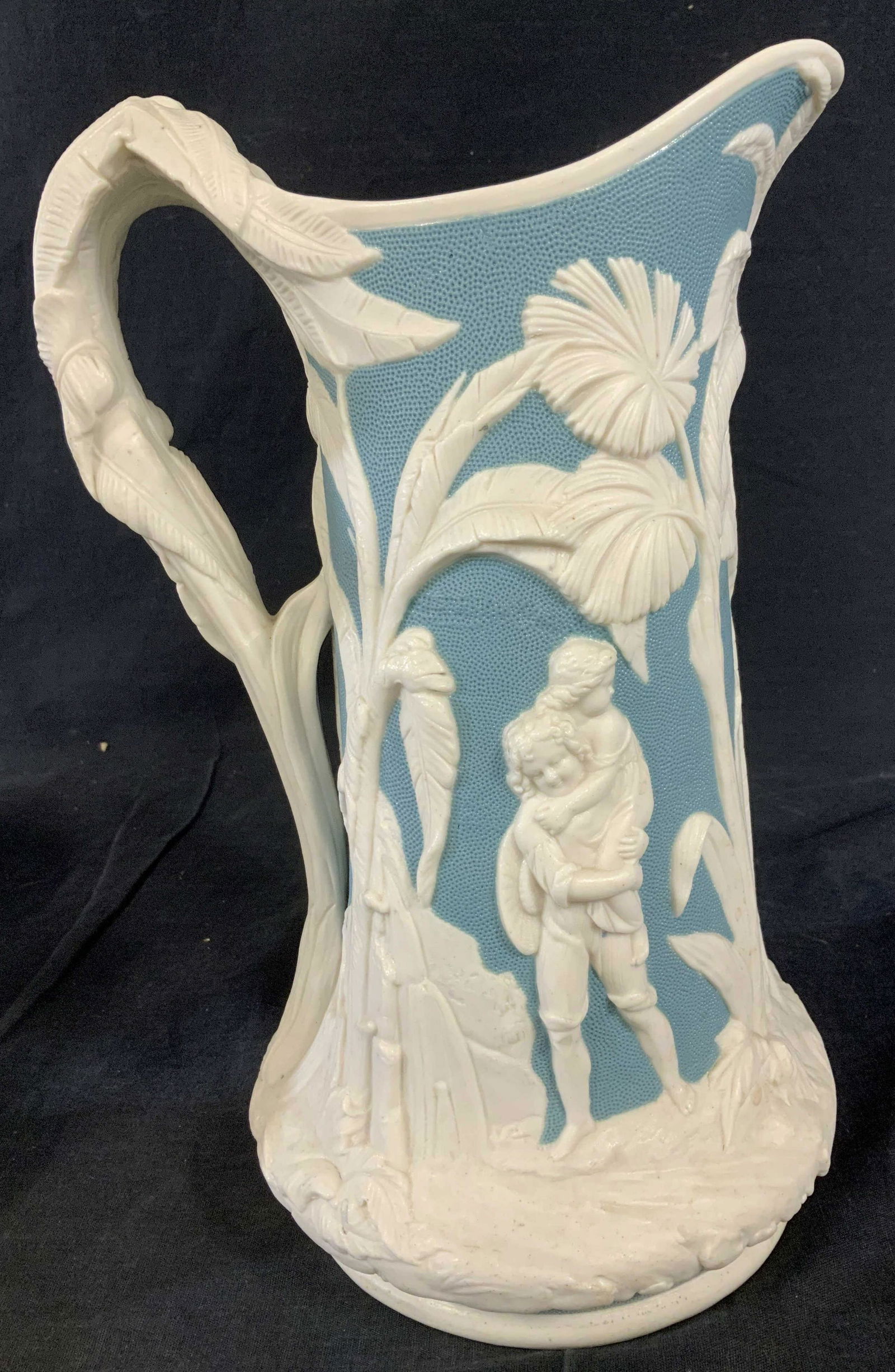 TJ & J Mayers Antique Porcelain Parian Pitcher (1 of 9)