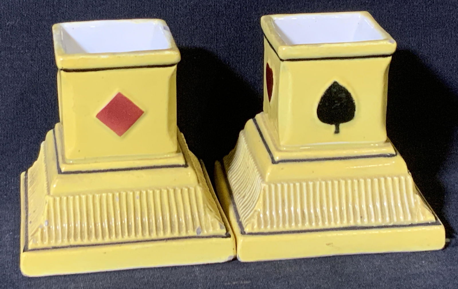 Pr Trademarked Vintage Ceramic Candle Holders (1 of 6)