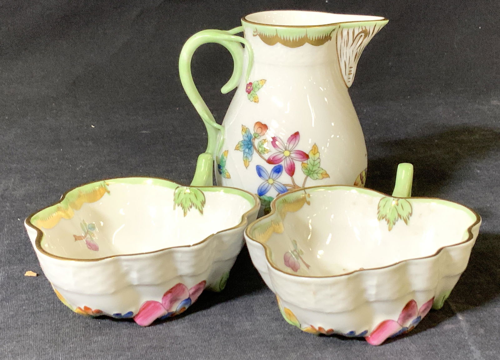 Herend Grp3 Queen Victoria Trinket Dishes, Creamer (1 of 7)