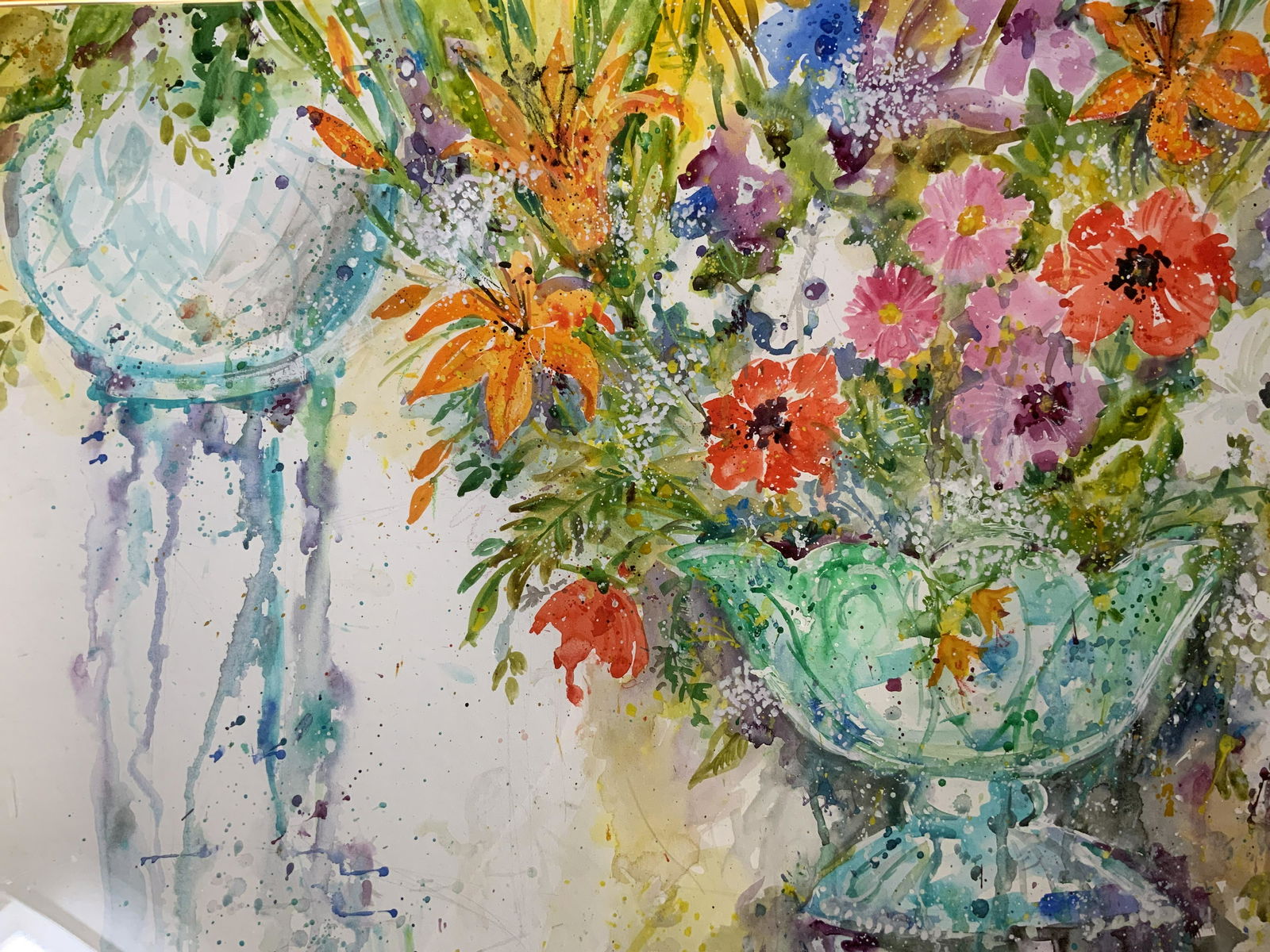 PATIENCE E HARLEY Signed Watercolor Painting (1 of 11)