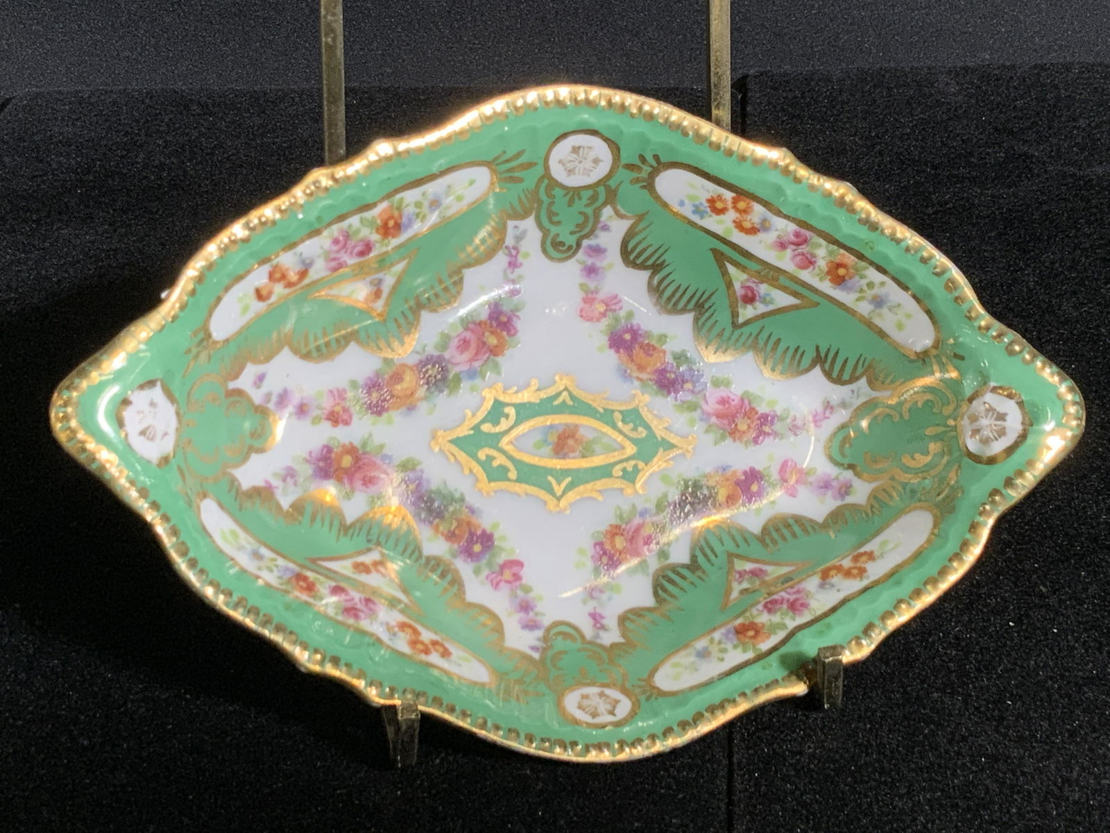 3pc Trademarked AUSTRIAN Porcelain Trinket Dishes (1 of 10)