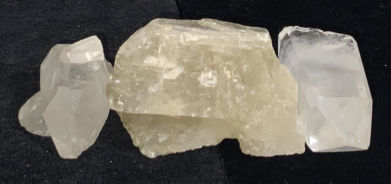 Lot 3 Collectible Quartz & Selenite Crystals (1 of 9)