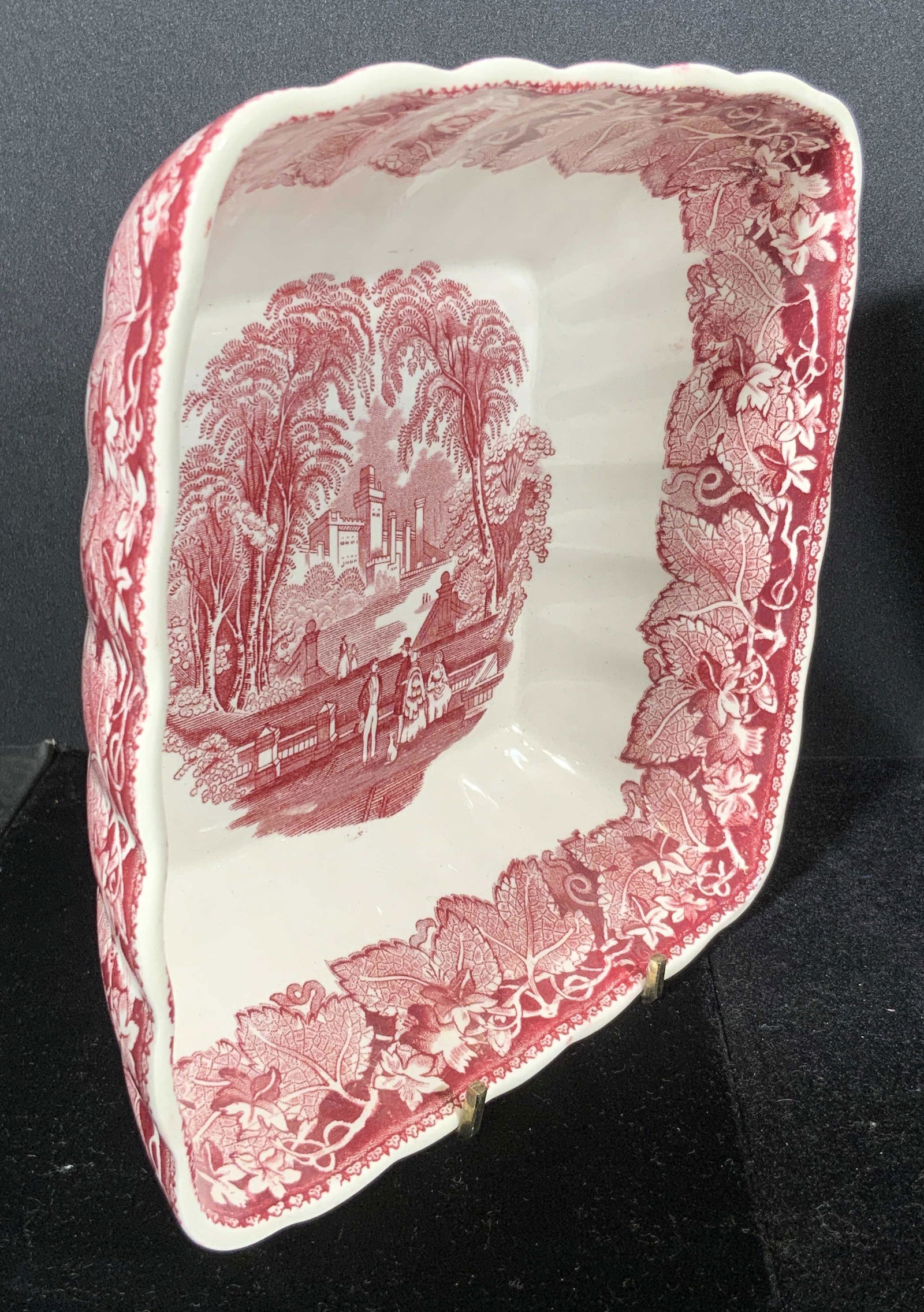 MASON’S Signed English Ironstone China Vista Bowl (1 of 8)