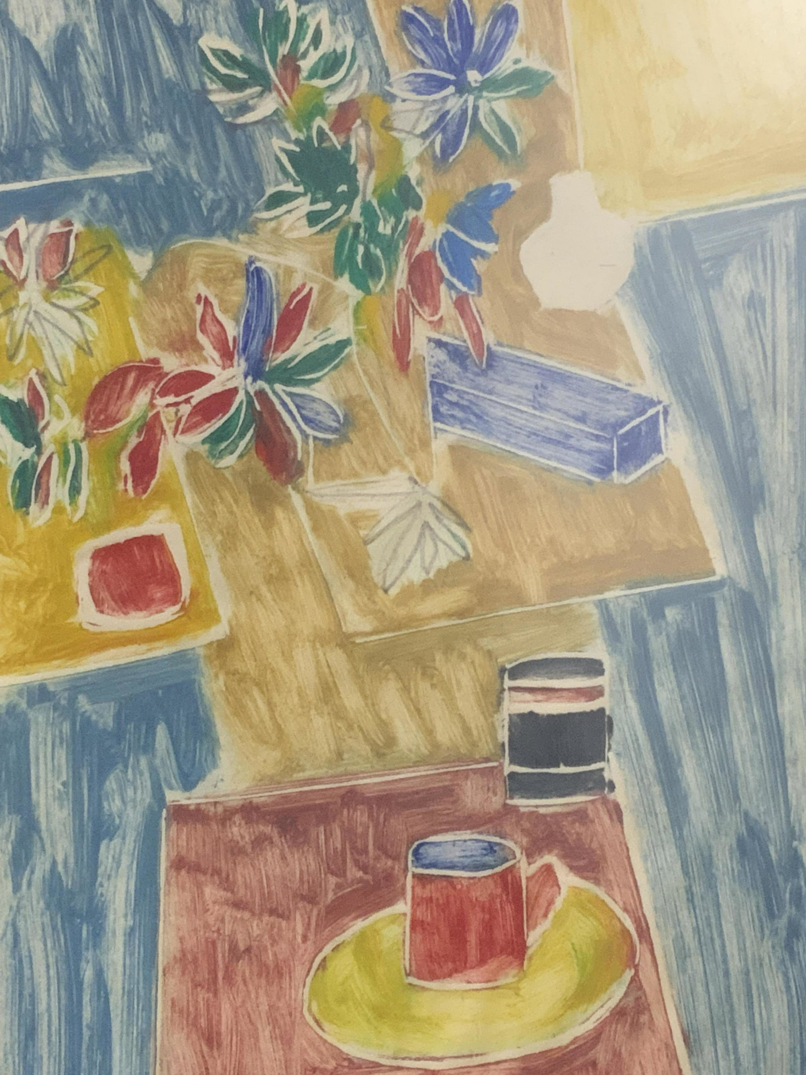 PHILLIPI Signed Floral Still Life Lithograph (1 of 8)