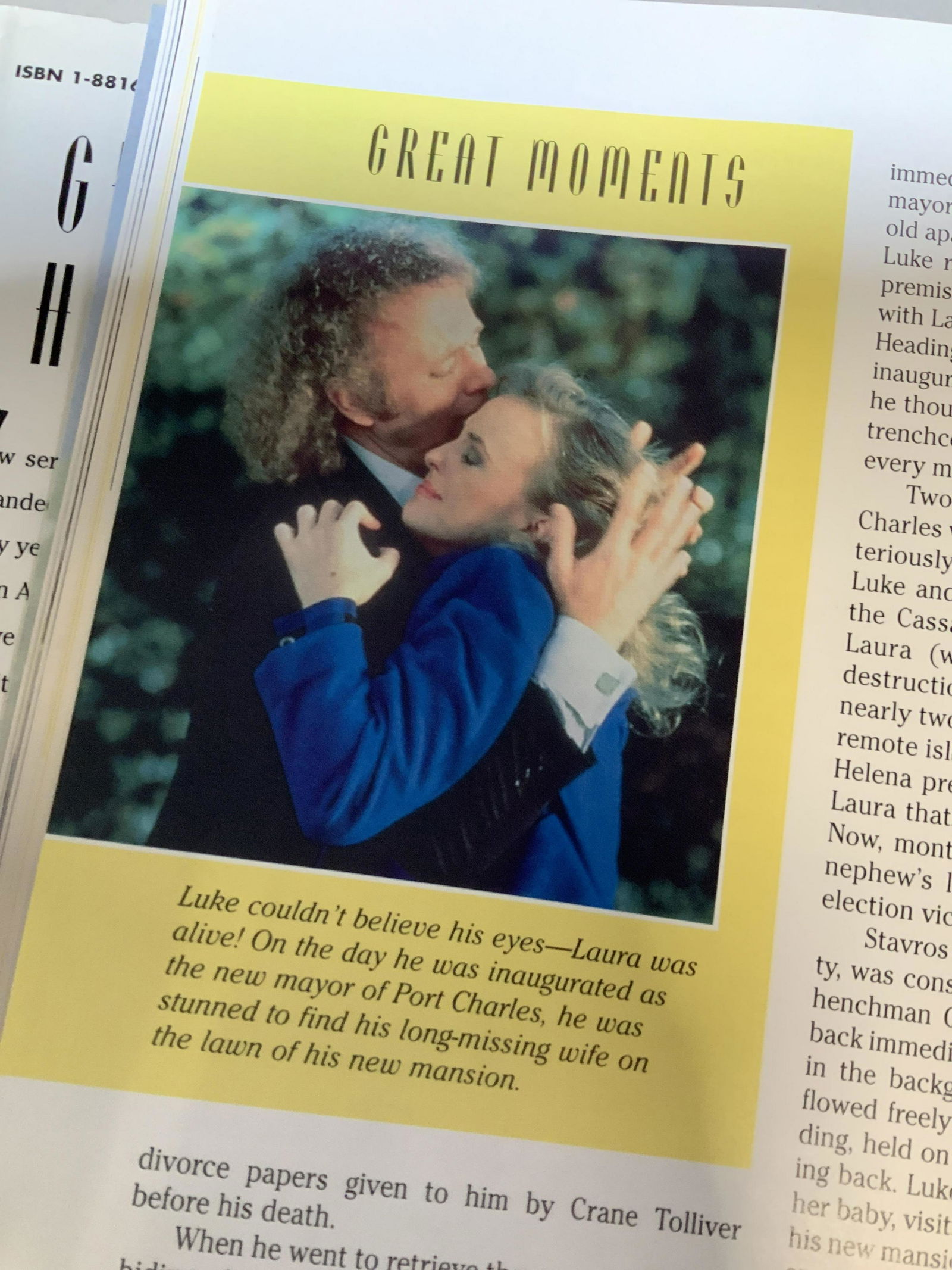 Signed Book, Actors Of General Hospital (1 of 8)