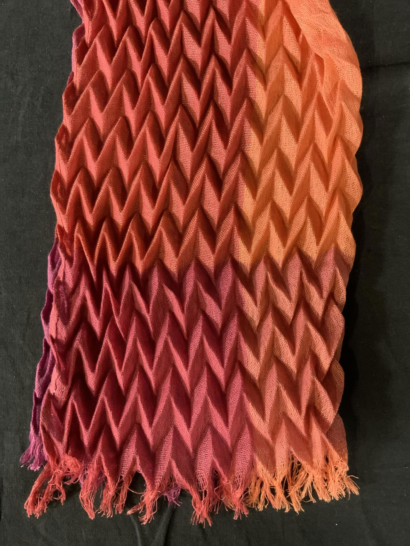 Chevron Patterned Scarf (1 of 5)