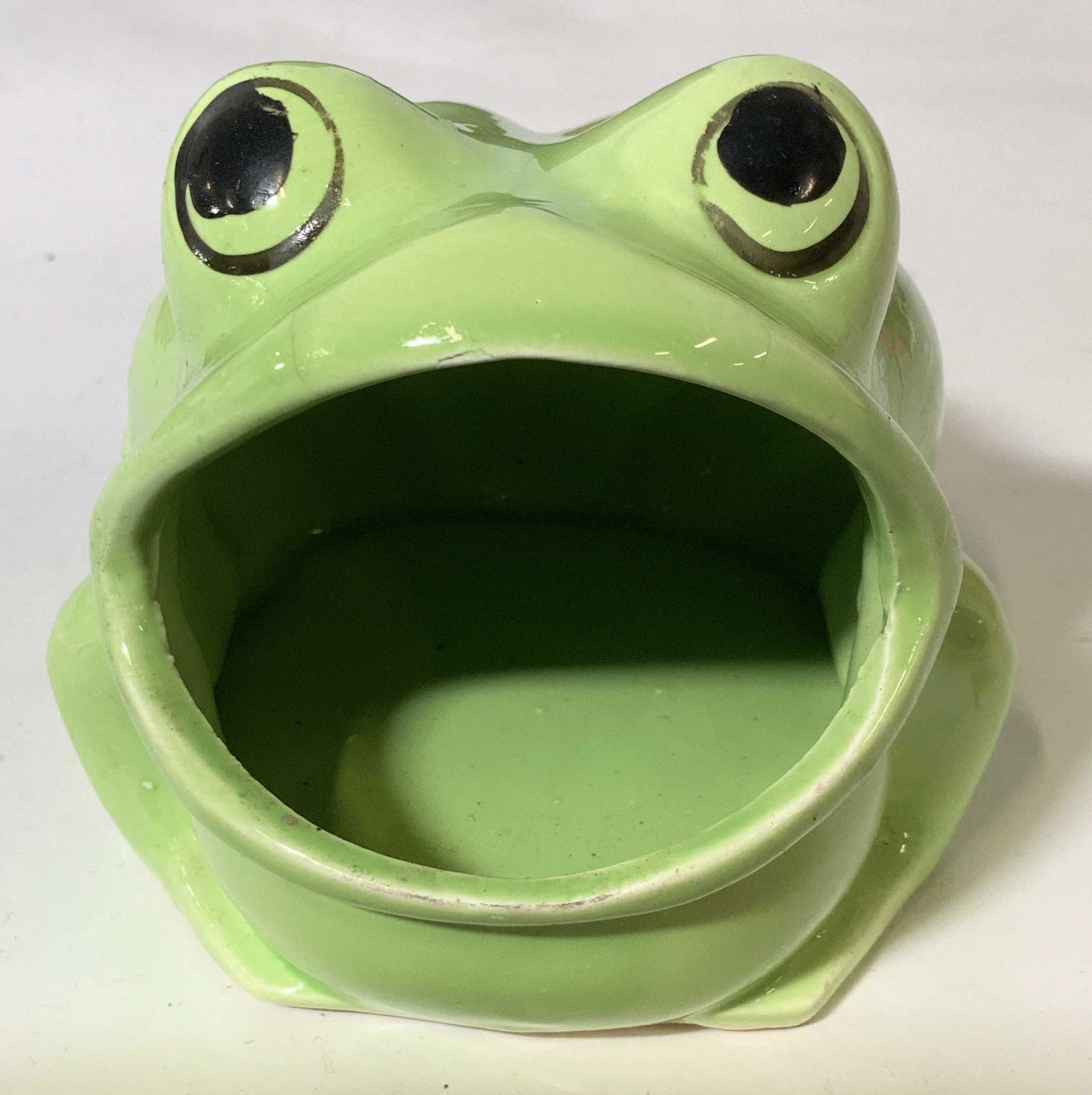 Frog Ceramic Sponge Dish/ Jardiniere (1 of 6)