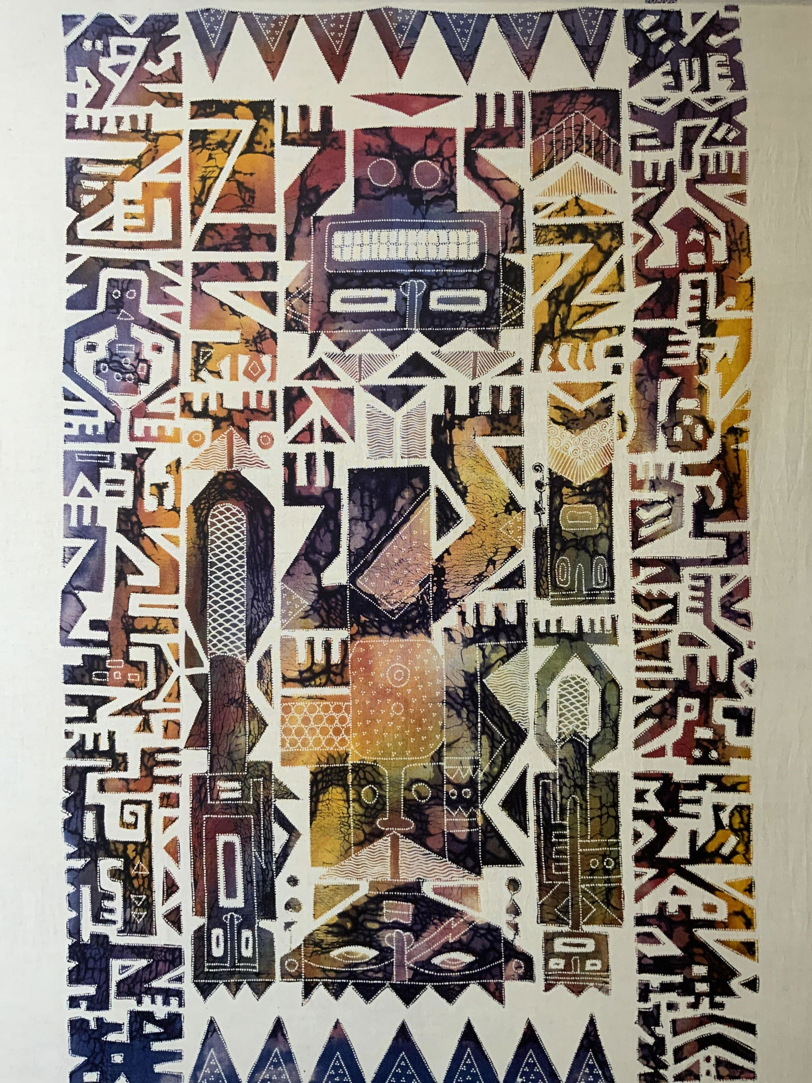 Meso American Style Textile Artwork (1 of 9)