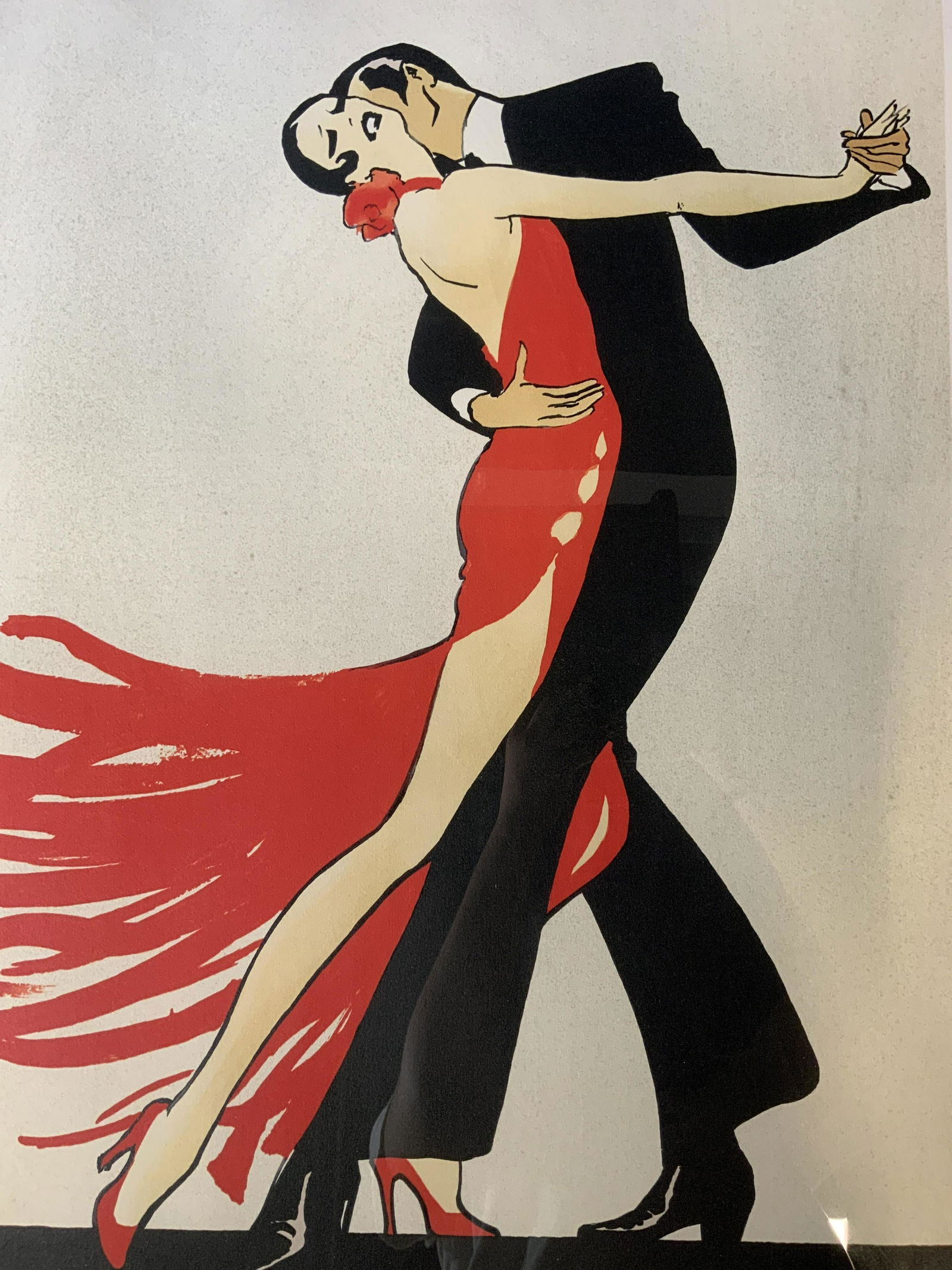 RENE GRAU Signed Tango Lithograph (1 of 9)