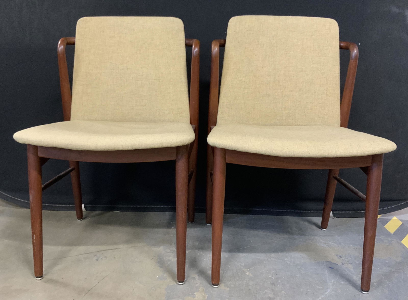 Pair Vintage Danish MCM Side Chairs (1 of 10)